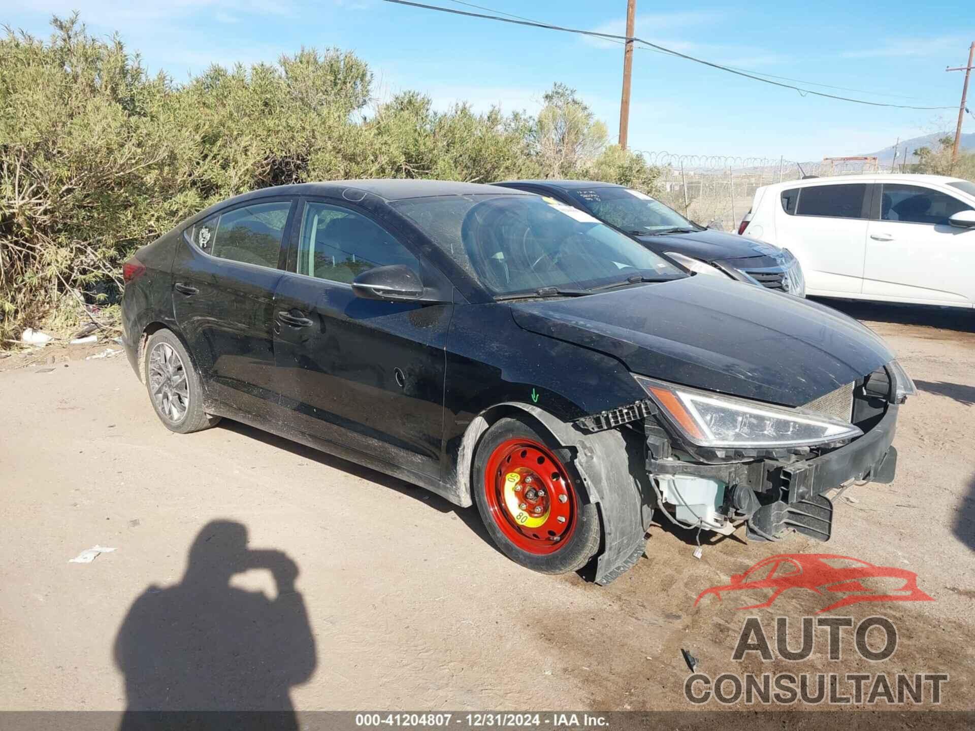 HYUNDAI ELANTRA 2020 - KMHD84LF2LU925437