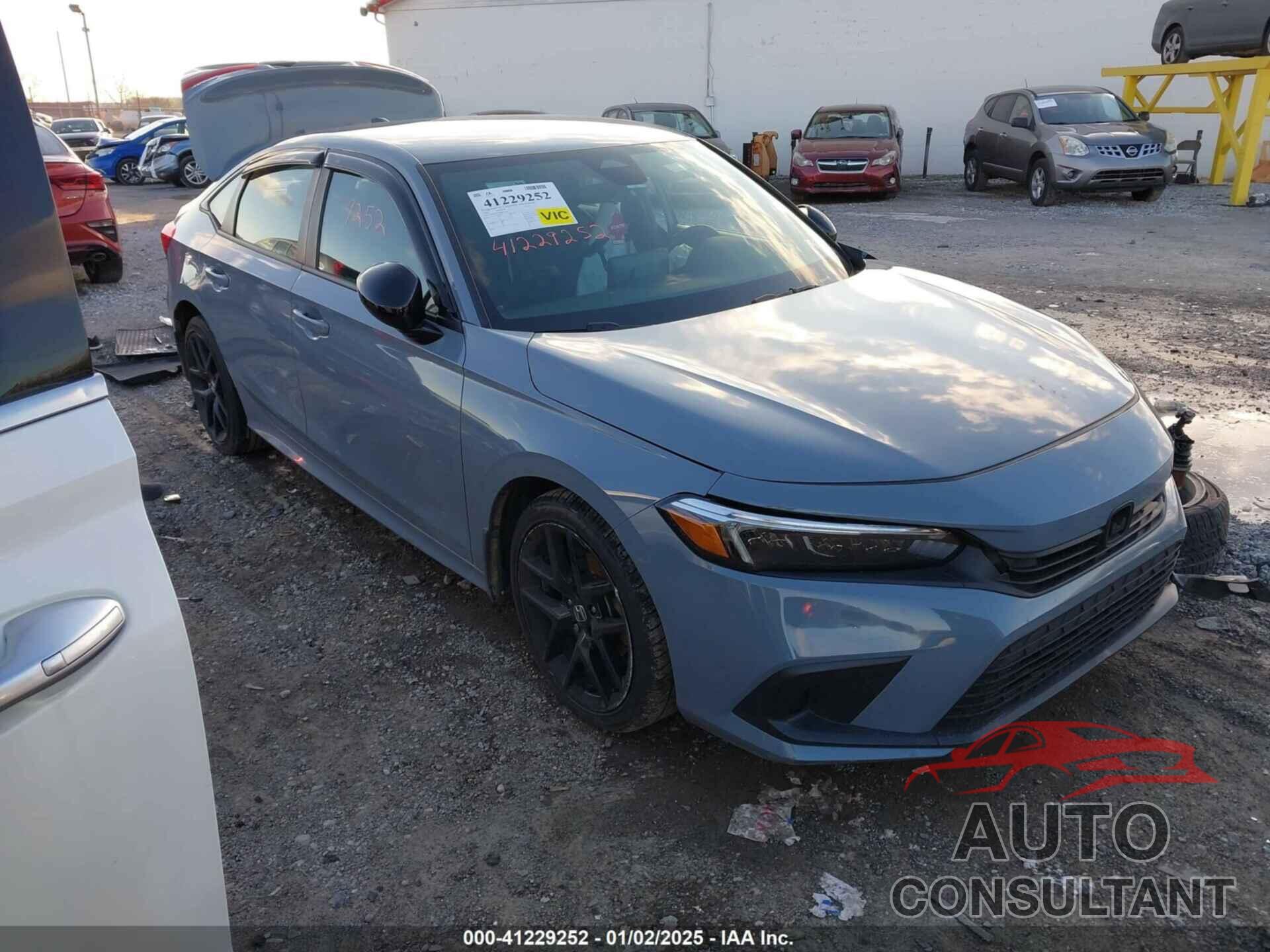 HONDA CIVIC 2022 - 2HGFE2F50NH551561