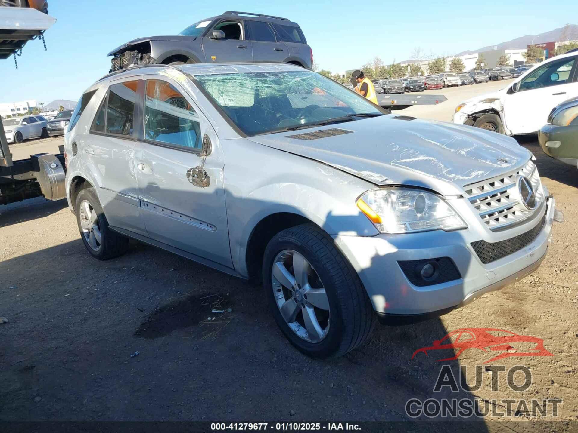 MERCEDES-BENZ ML 350 2009 - 4JGBB86E79A486460