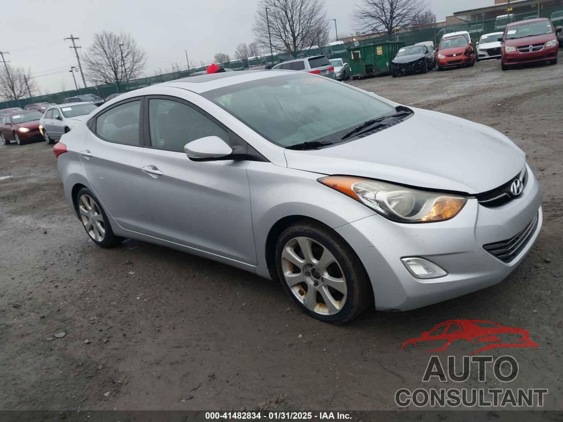 HYUNDAI ELANTRA 2012 - KMHDH4AE5CU232923