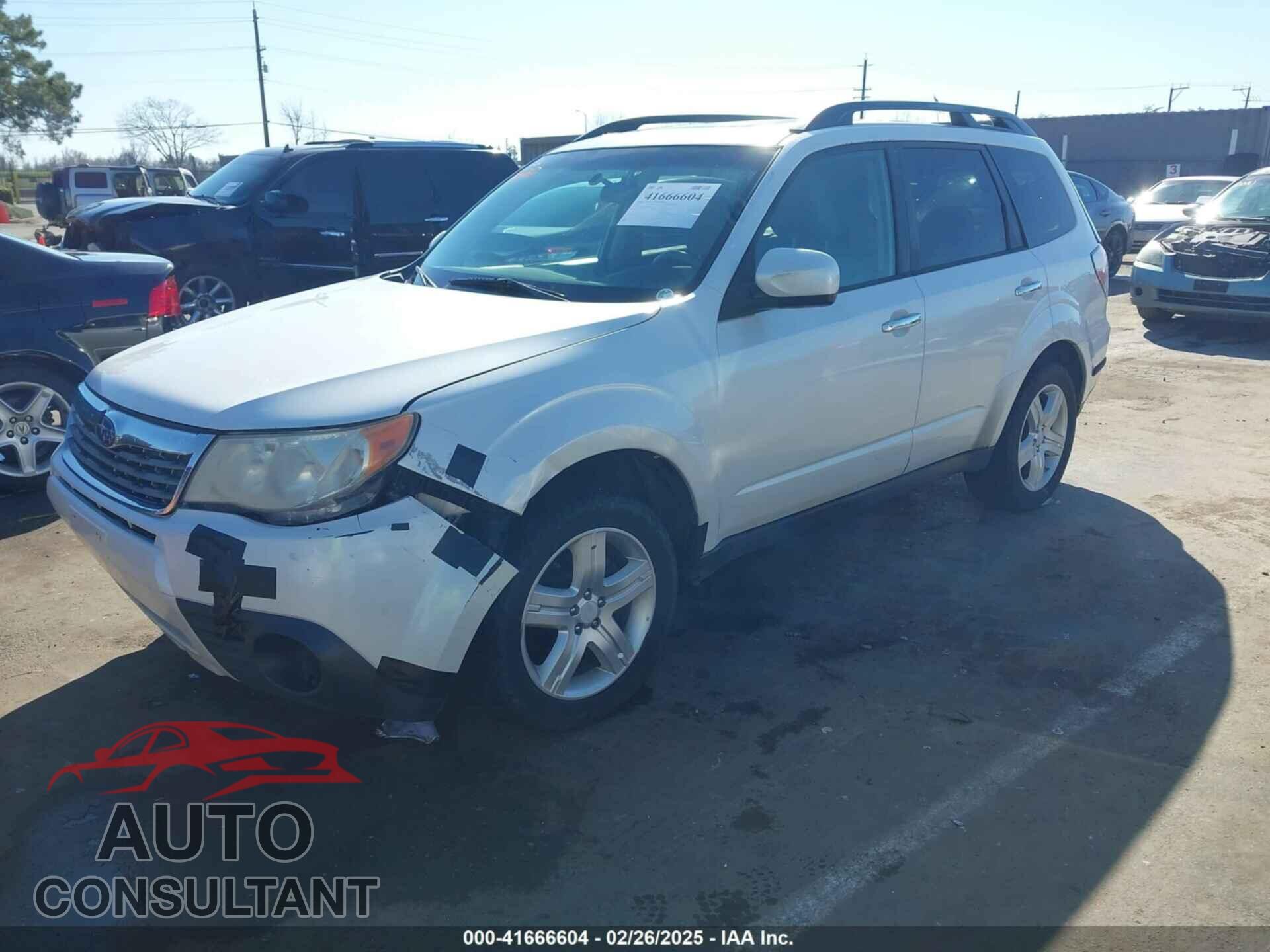 SUBARU FORESTER 2010 - JF2SH6CC6AG720584