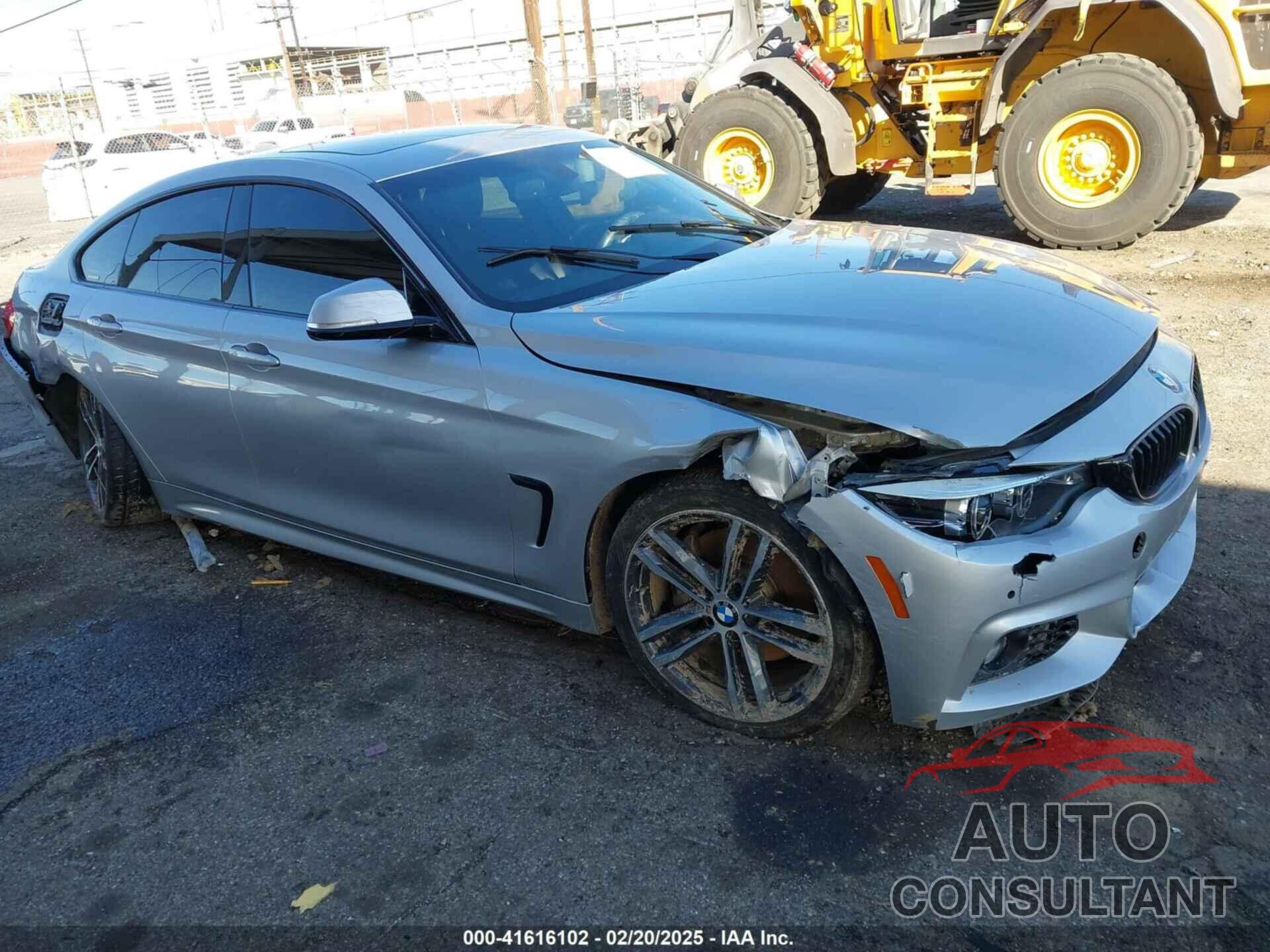 BMW 430I GRAN COUPE 2019 - WBA4J1C59KBM18458