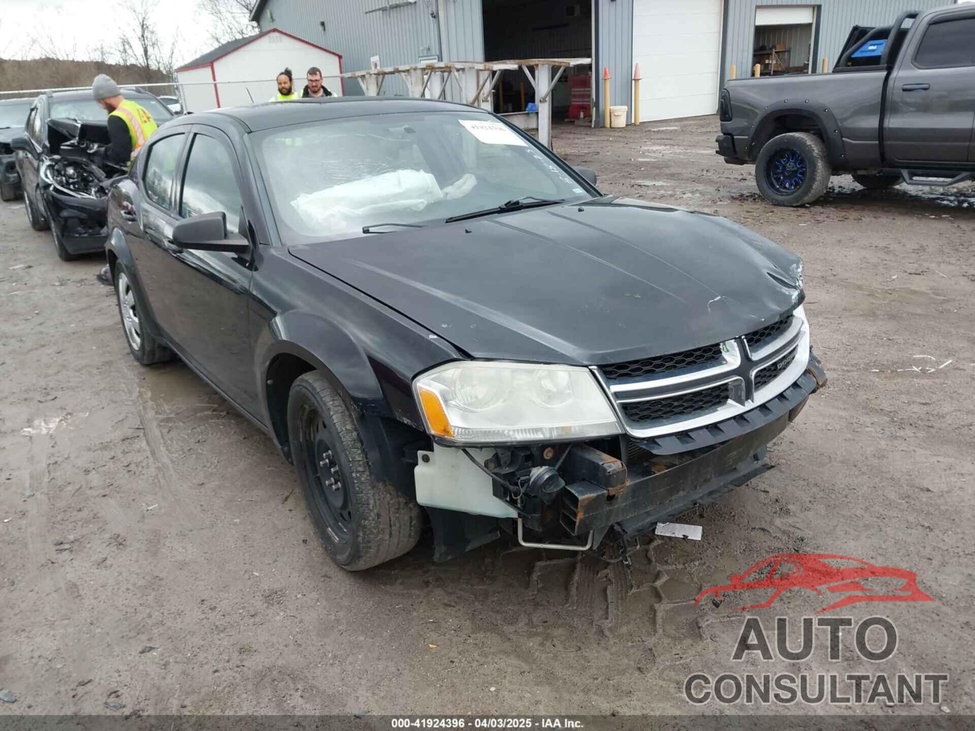 DODGE AVENGER 2013 - 1C3CDZAB8DN572680