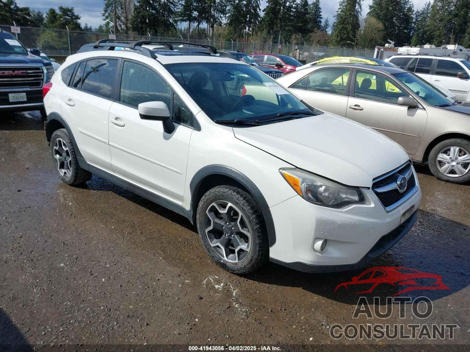 SUBARU XV CROSSTREK 2015 - JF2GPADC1F8283265