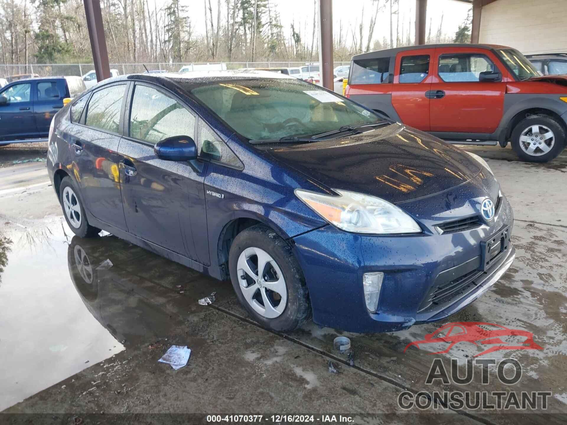 TOYOTA PRIUS 2013 - JTDKN3DU1D0351000