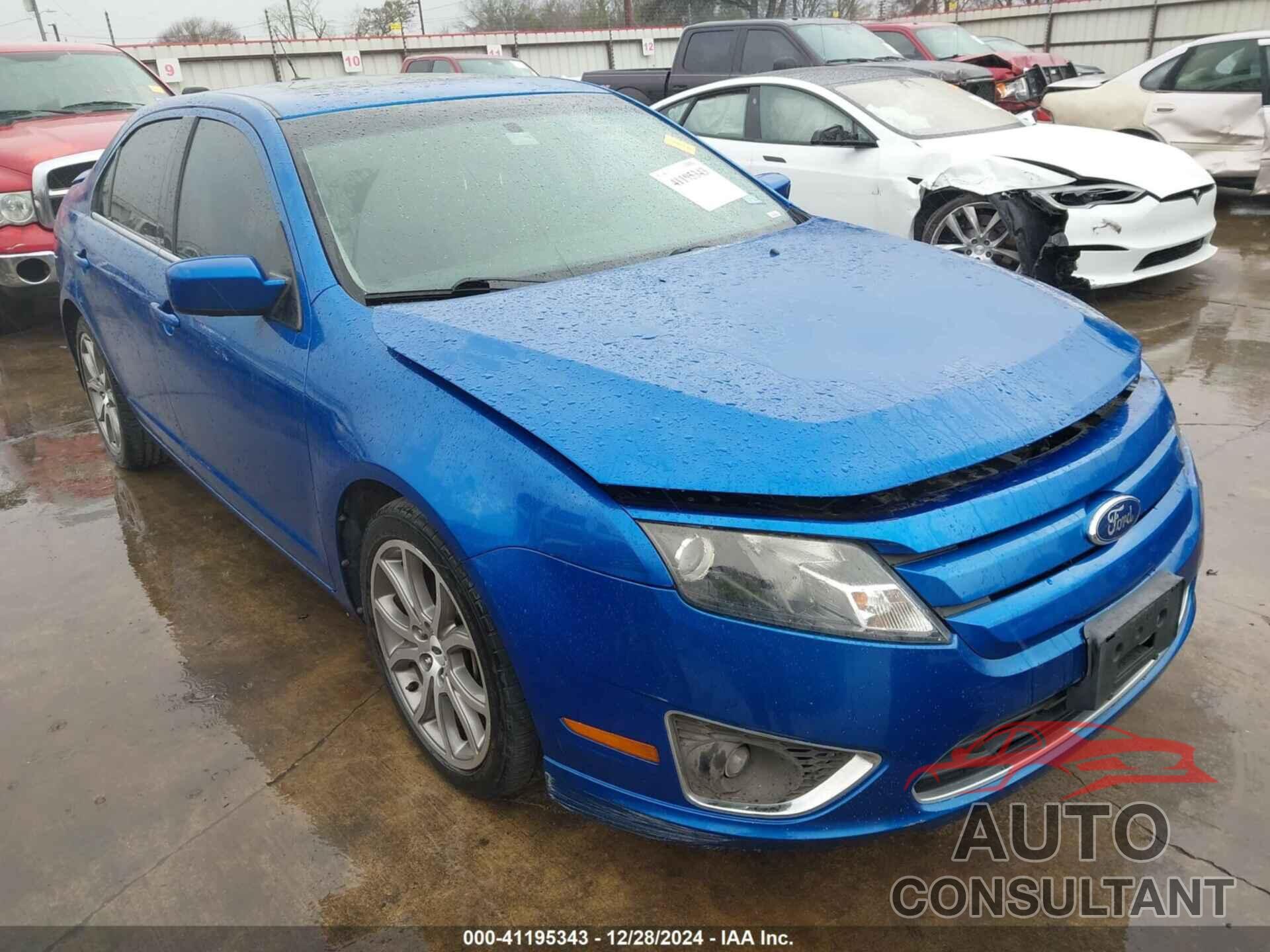 FORD FUSION 2011 - 3FAHP0HA9BR233962