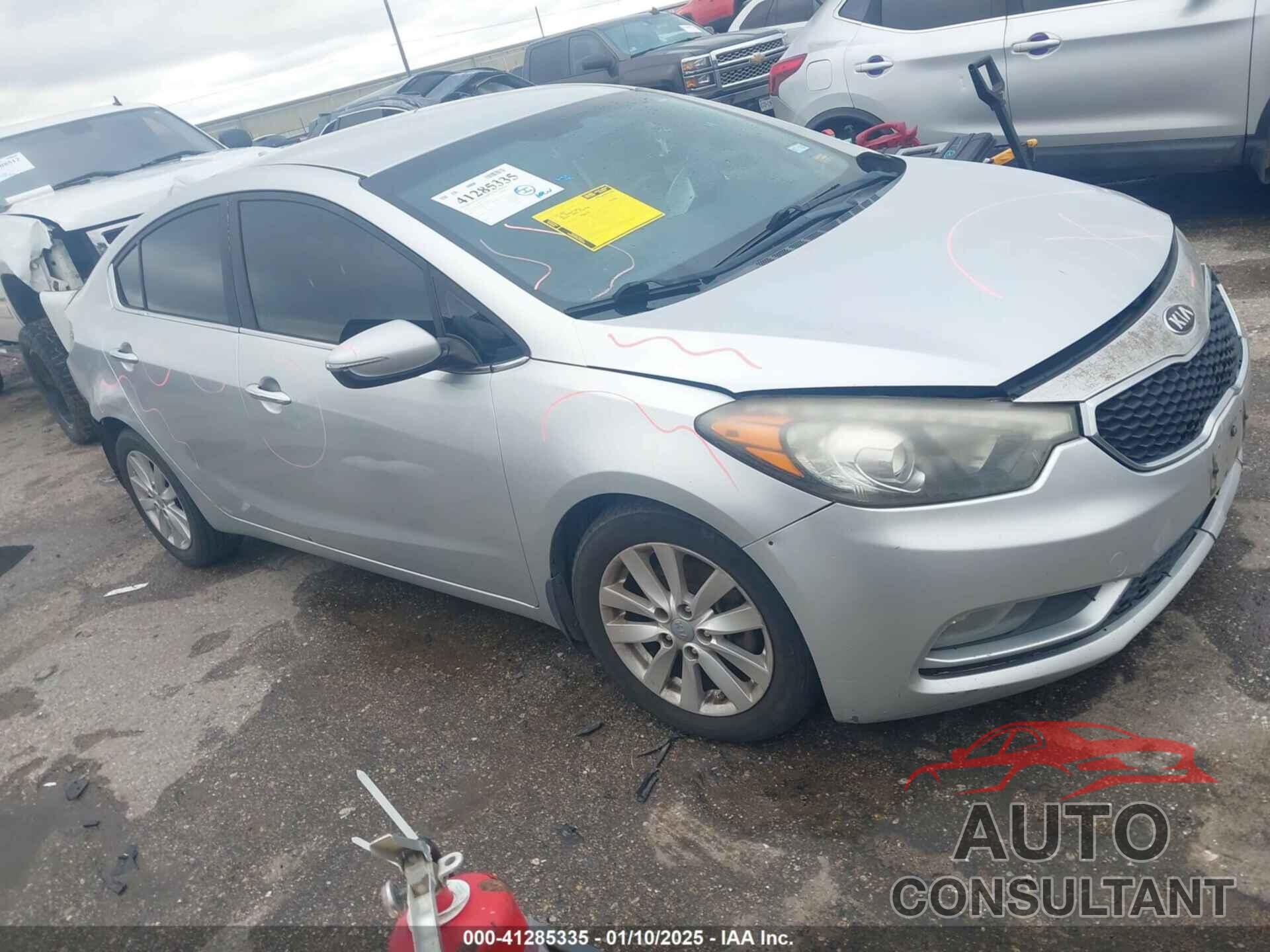 KIA FORTE 2014 - KNAFX4A80E5152014