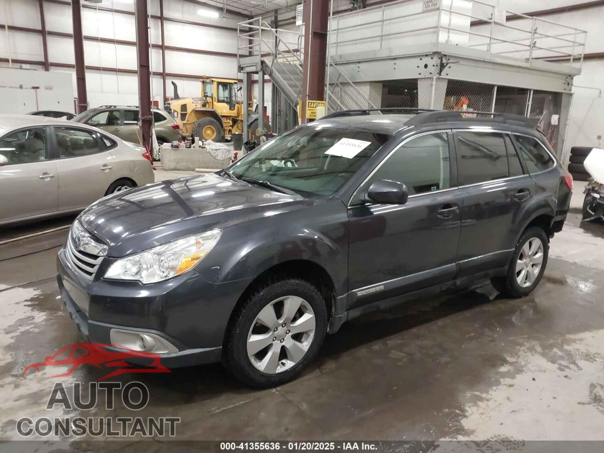 SUBARU OUTBACK 2012 - 4S4BRBHC6C3207435