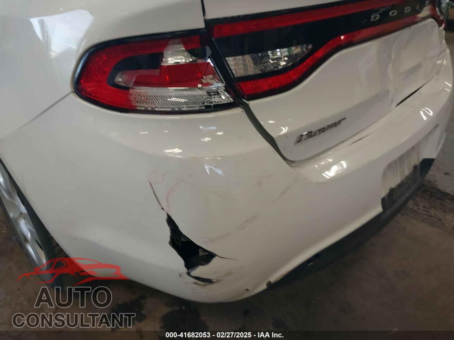 DODGE DART 2015 - 1C3CDFAA4FD411287