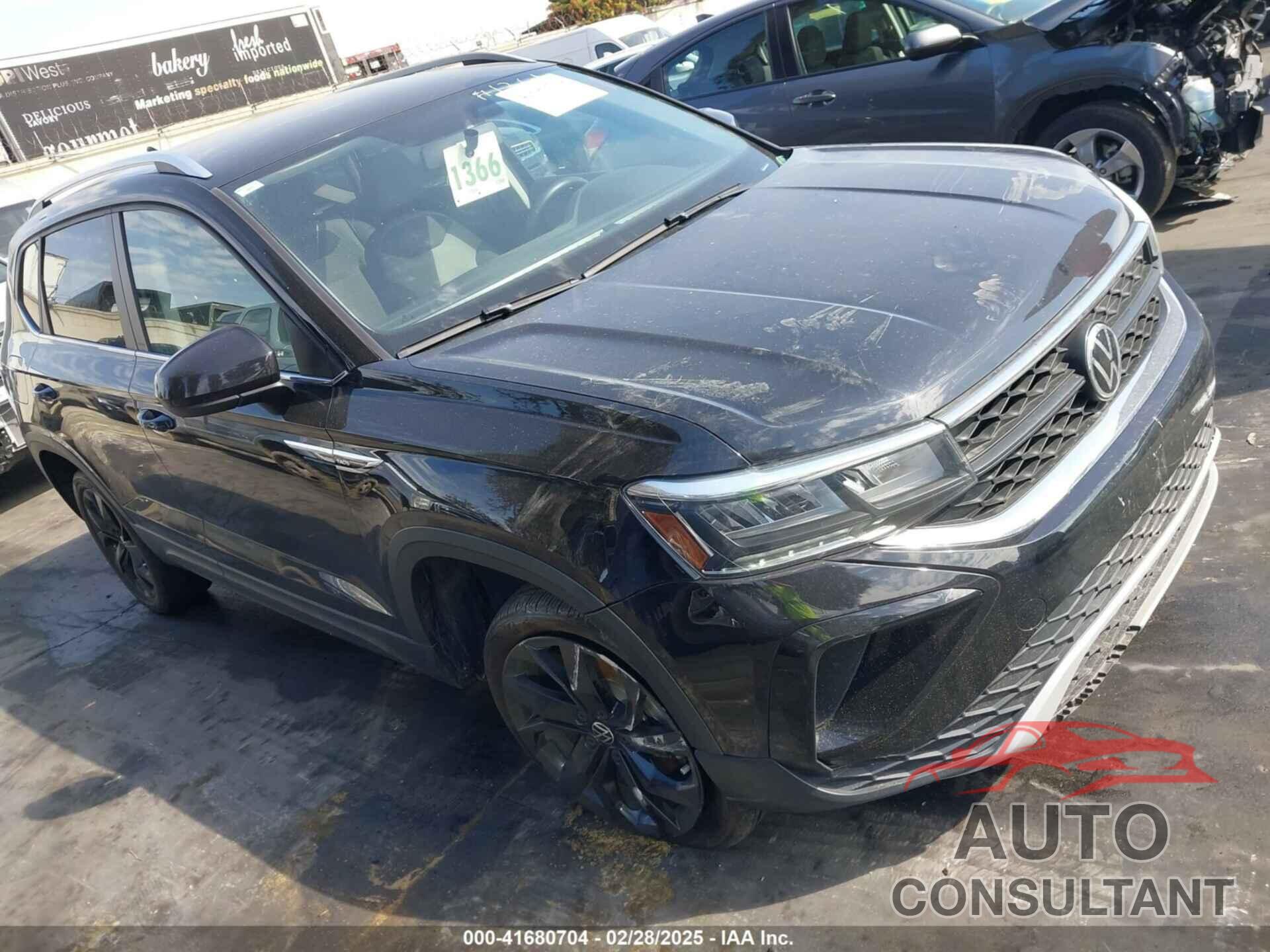 VOLKSWAGEN TAOS 2022 - 3VVRX7B20NM028624
