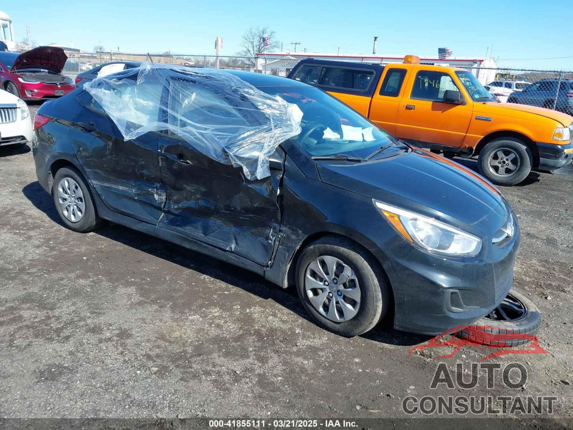 HYUNDAI ACCENT 2016 - KMHCT4AE6GU995856