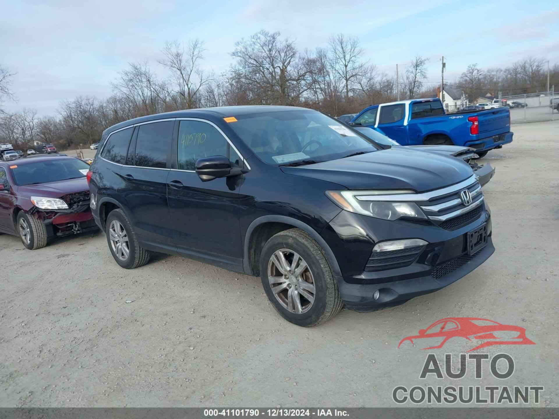 HONDA PILOT 2016 - 5FNYF6H74GB024027