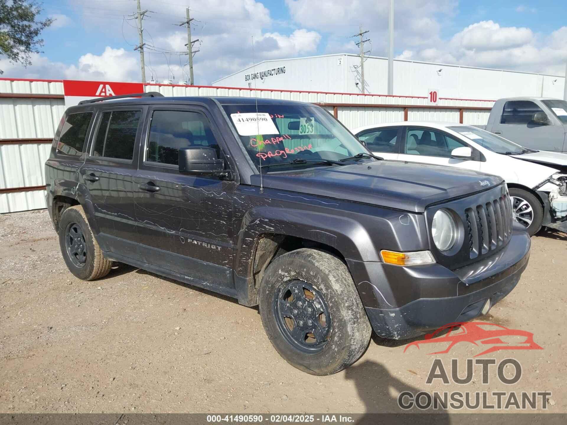 JEEP PATRIOT 2015 - 1C4NJPBB9FD149731