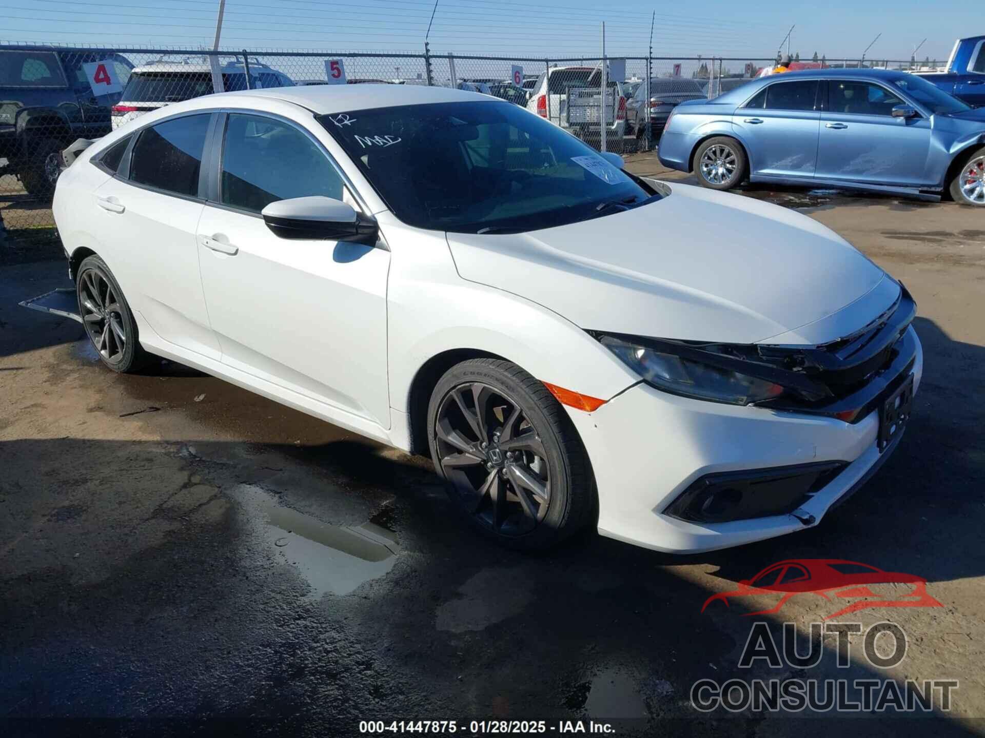 HONDA CIVIC 2020 - 19XFC2F88LE203496