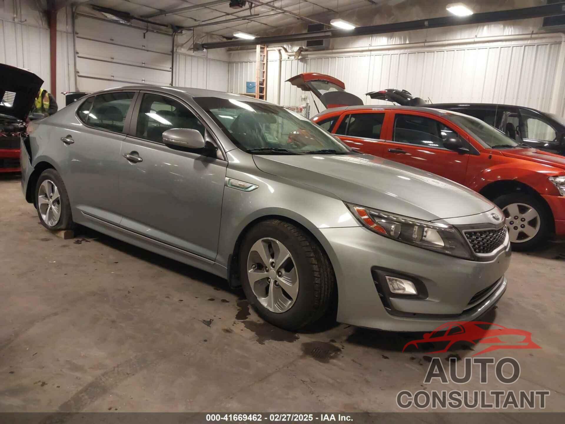 KIA OPTIMA HYBRID 2016 - KNAGM4AD2G5093416