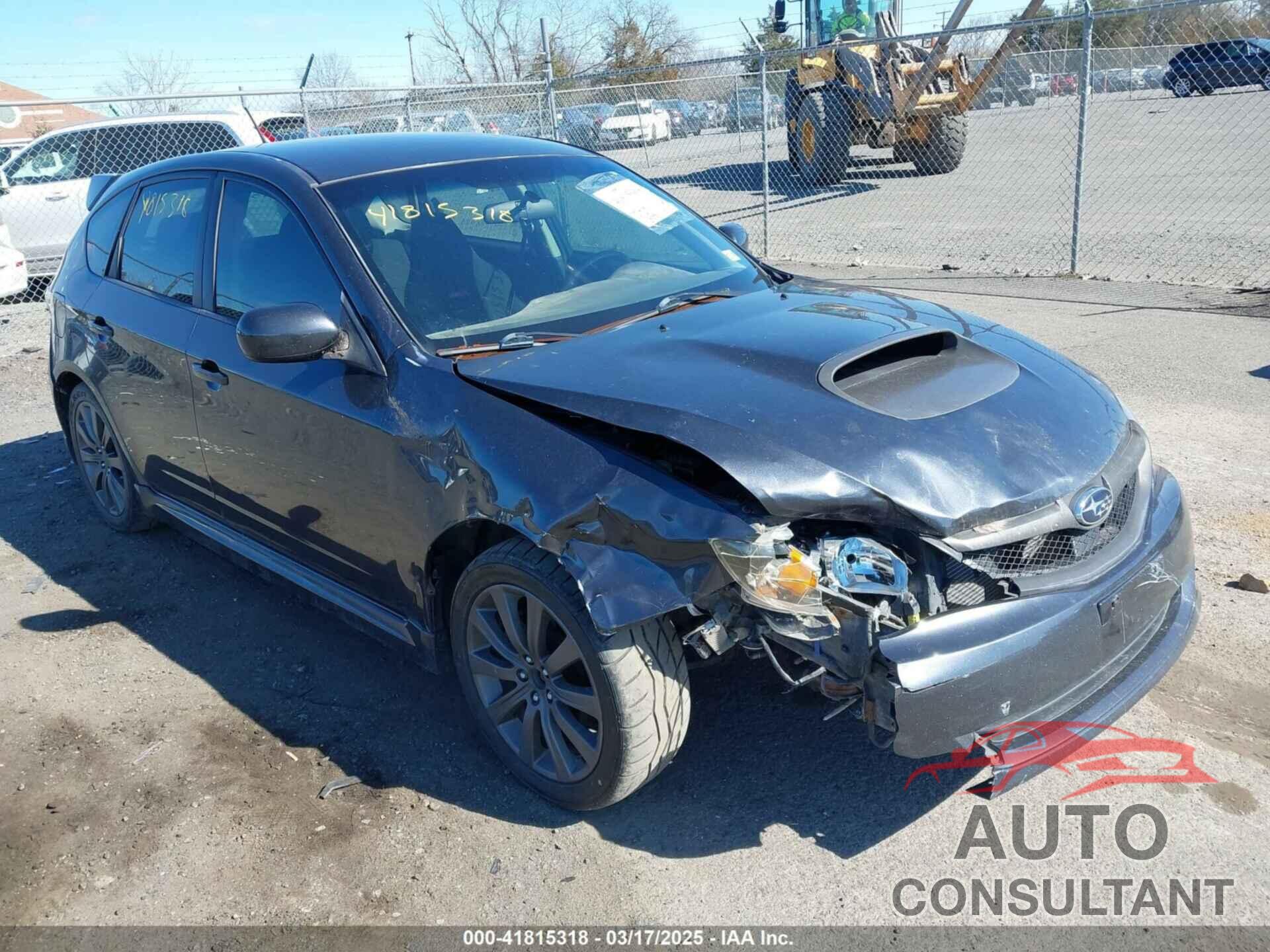 SUBARU IMPREZA 2009 - JF1GH76689G822678