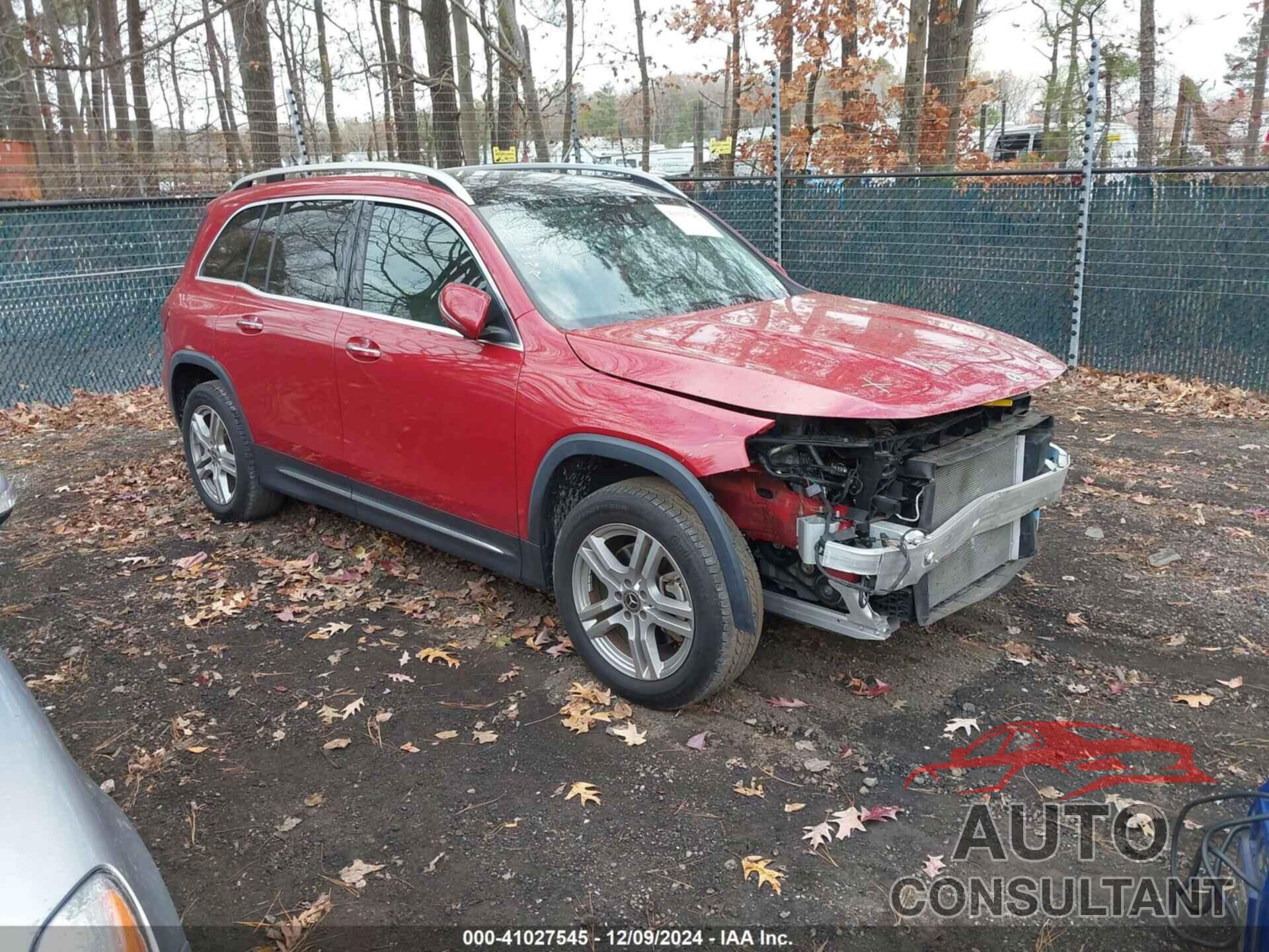 MERCEDES-BENZ GLB 250 2022 - W1N4M4HB3NW196953