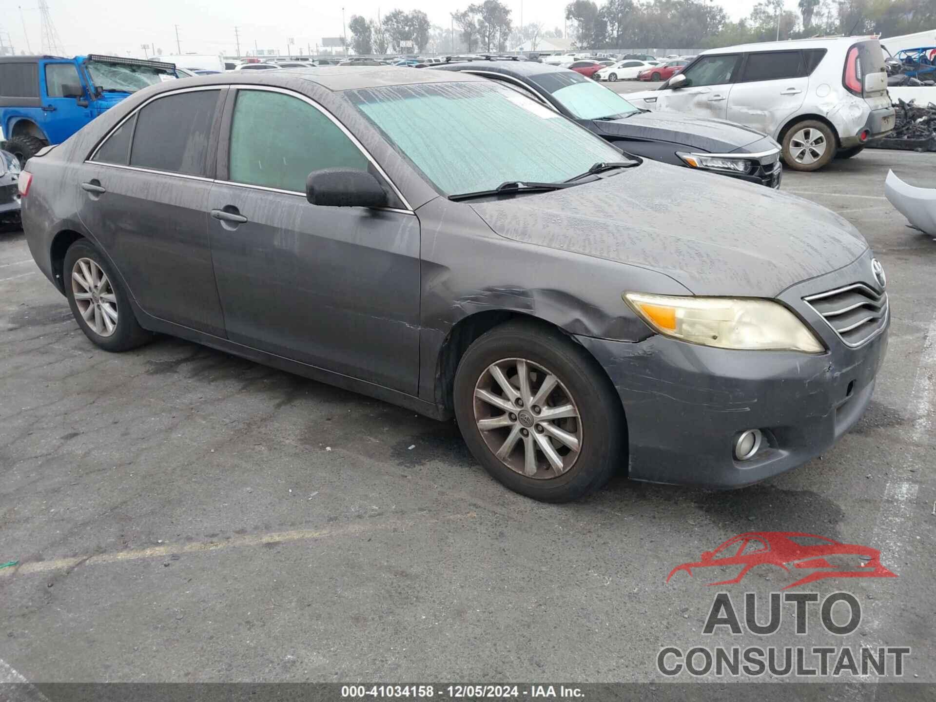 TOYOTA CAMRY 2010 - JTNBK3EK7A3049108