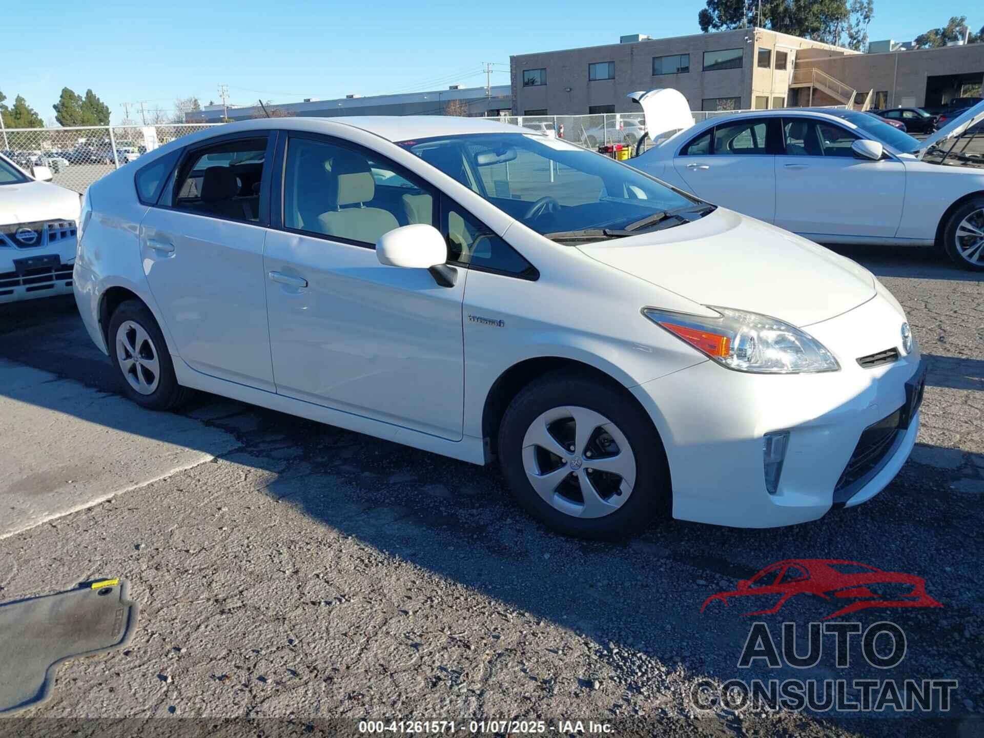 TOYOTA PRIUS 2014 - JTDKN3DU8E0376154