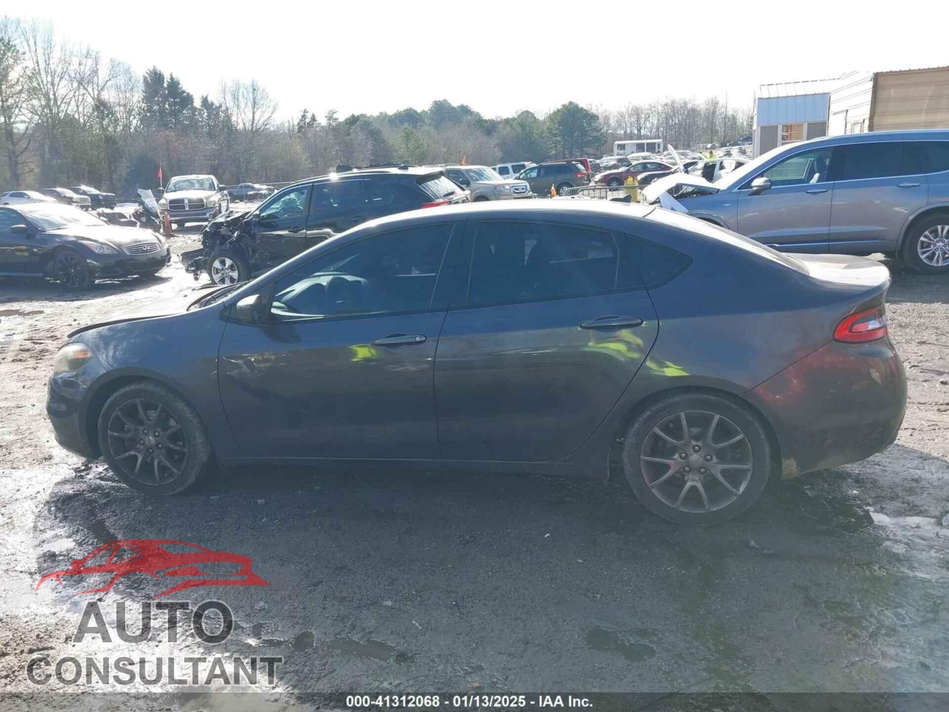 DODGE DART 2015 - 1C3CDFBB2FD174287
