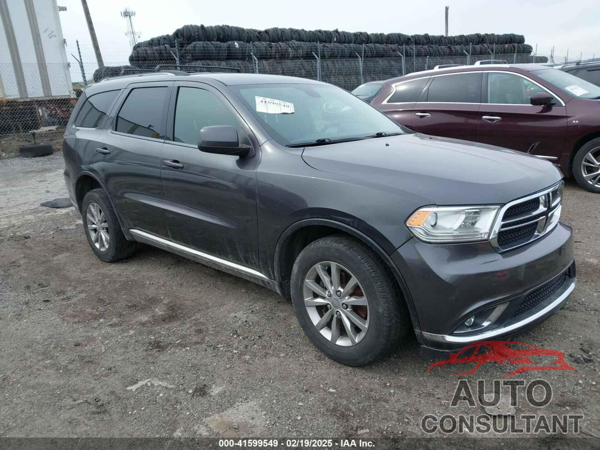 DODGE DURANGO 2017 - 1C4RDJAG1HC918038