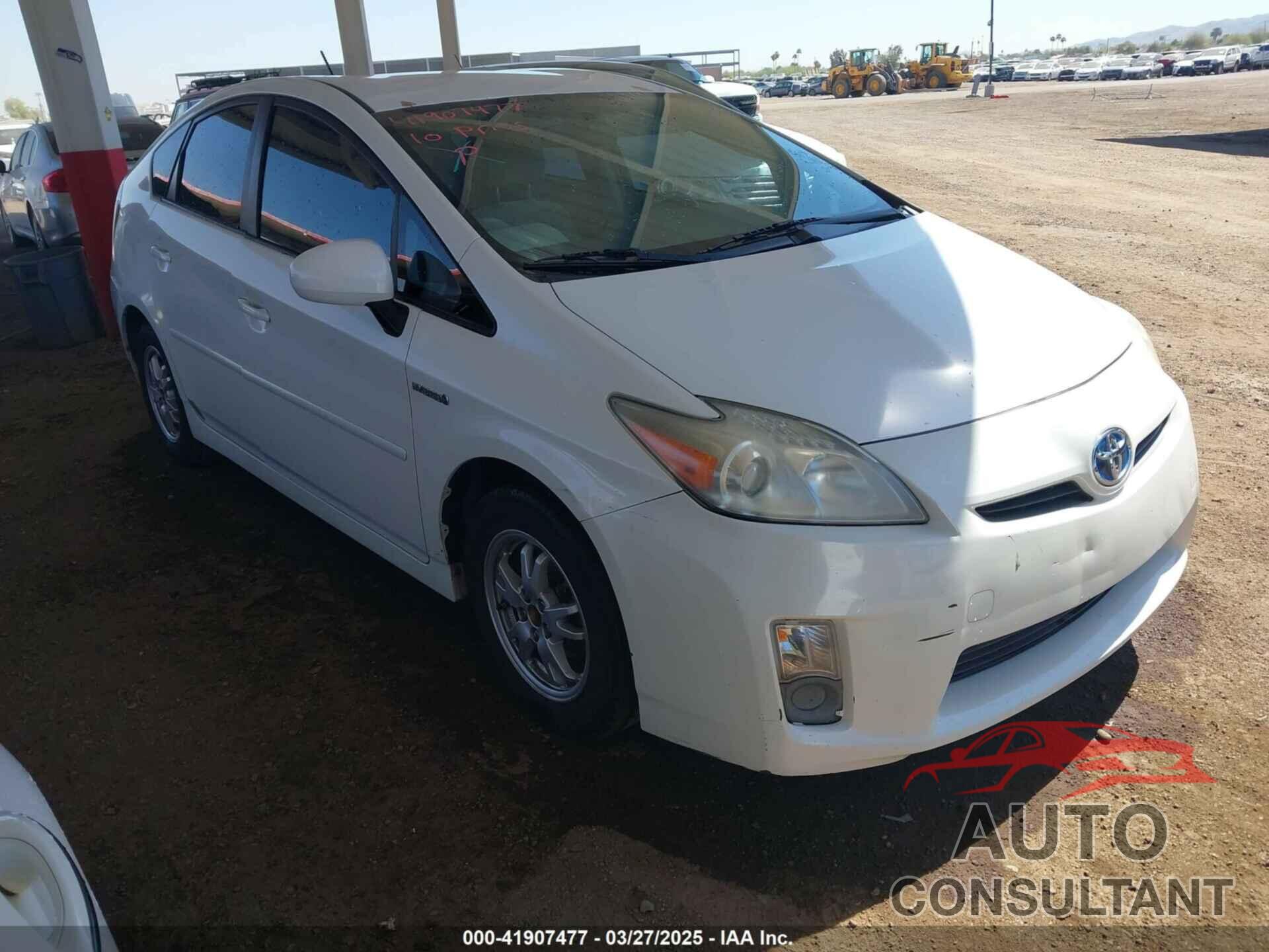 TOYOTA PRIUS 2010 - JTDKN3DU6A0107841