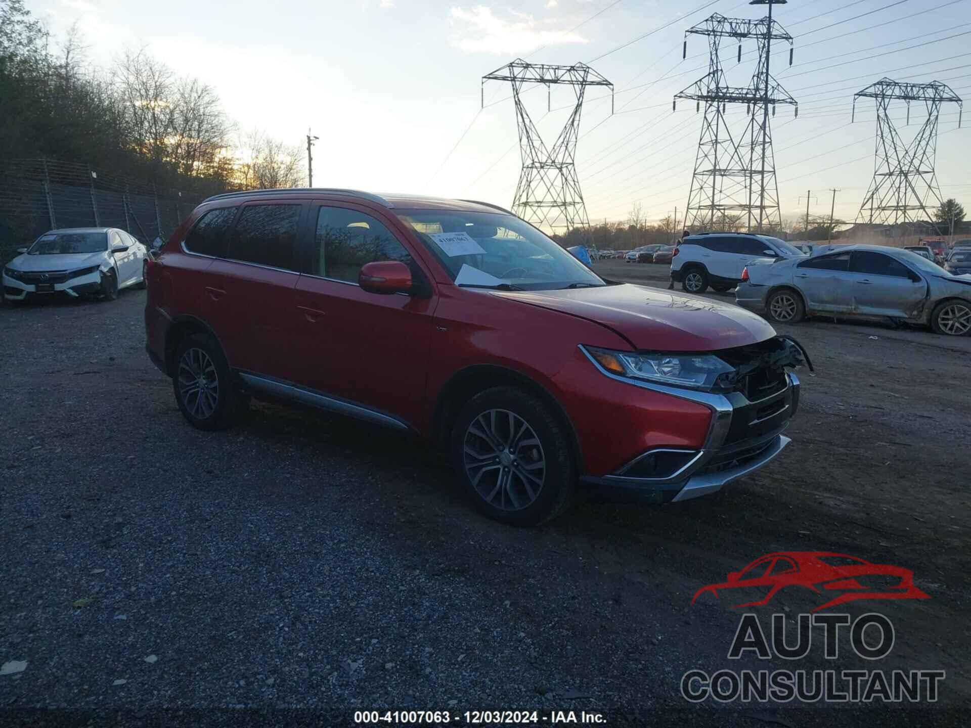 MITSUBISHI OUTLANDER 2016 - JA4JZ4AX0GZ008466