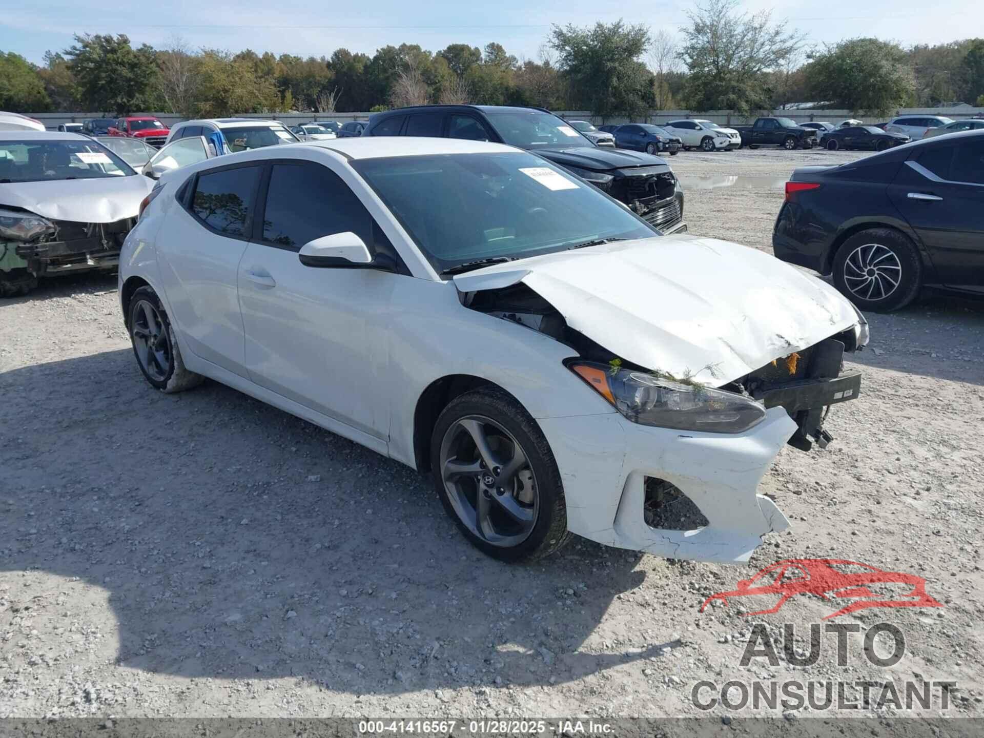 HYUNDAI VELOSTER 2019 - KMHTG6AF6KU017262