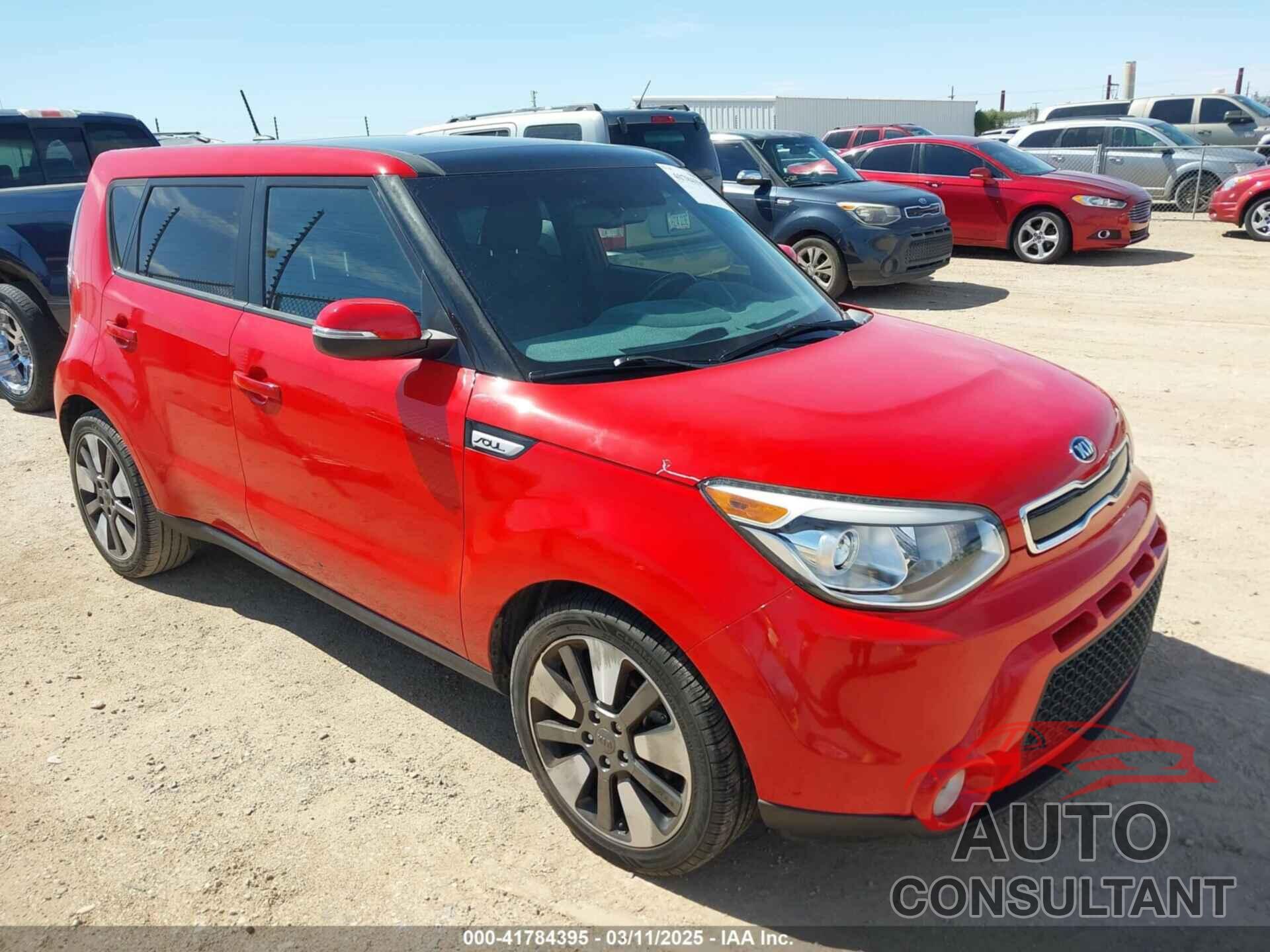 KIA SOUL 2015 - KNDJX3A54F7798210