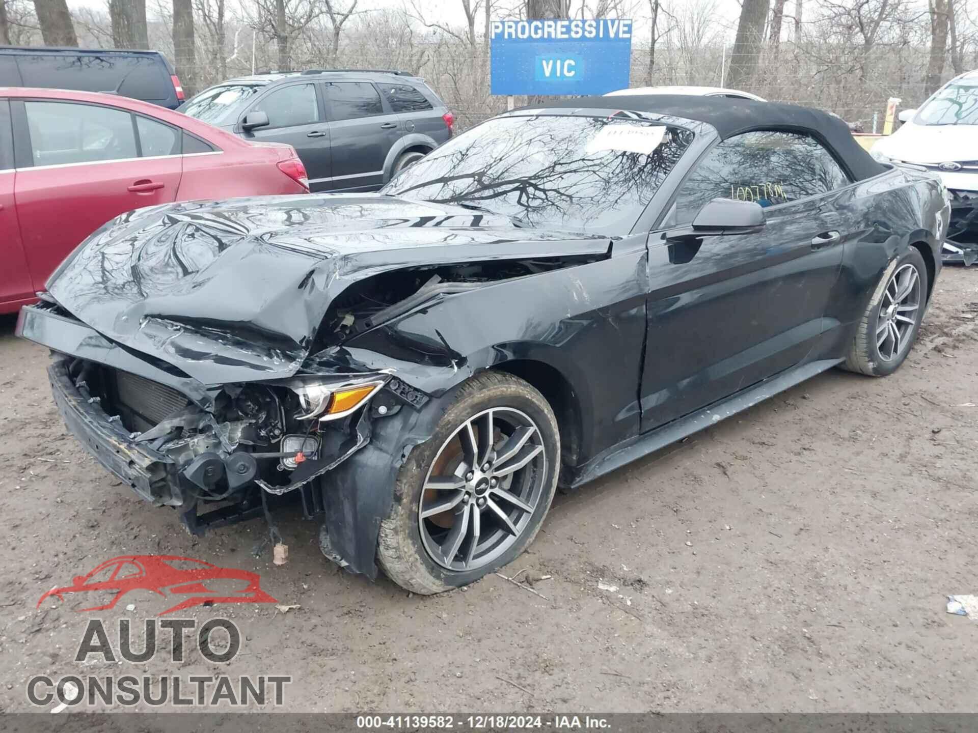 FORD MUSTANG 2017 - 1FATP8UH3H5295588