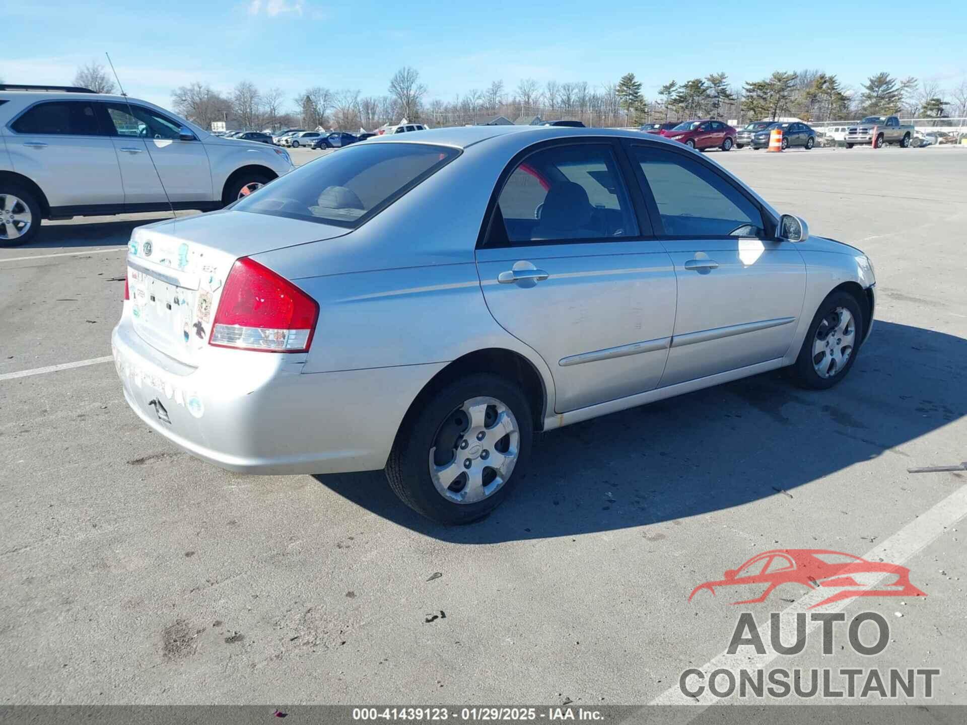KIA SPECTRA 2009 - KNAFE221195659215