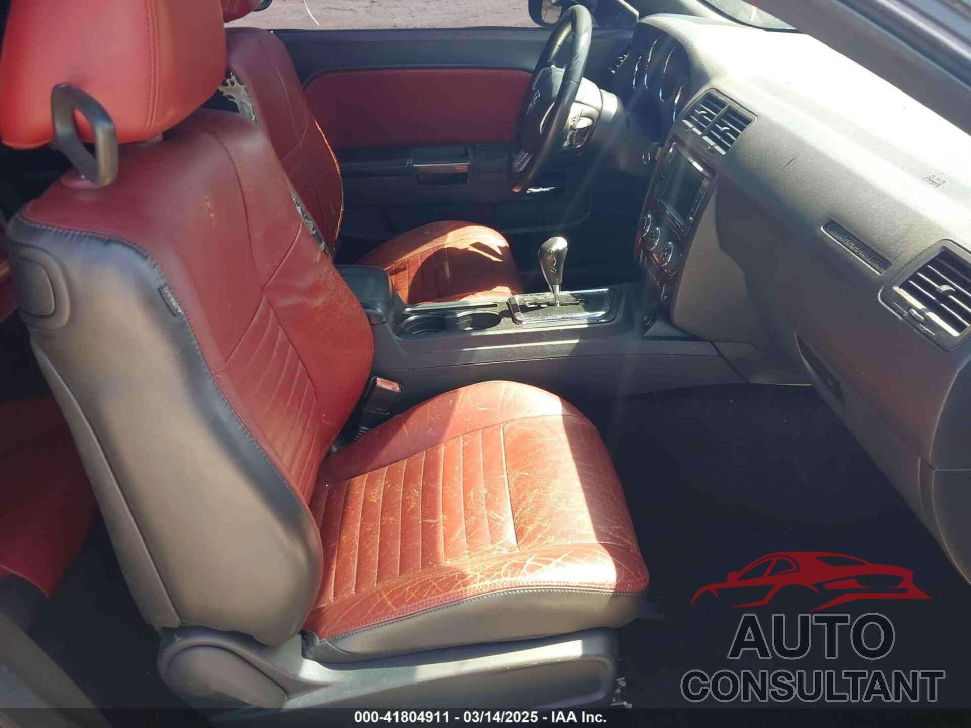 DODGE CHALLENGER 2013 - 2C3CDYAG3DH562072