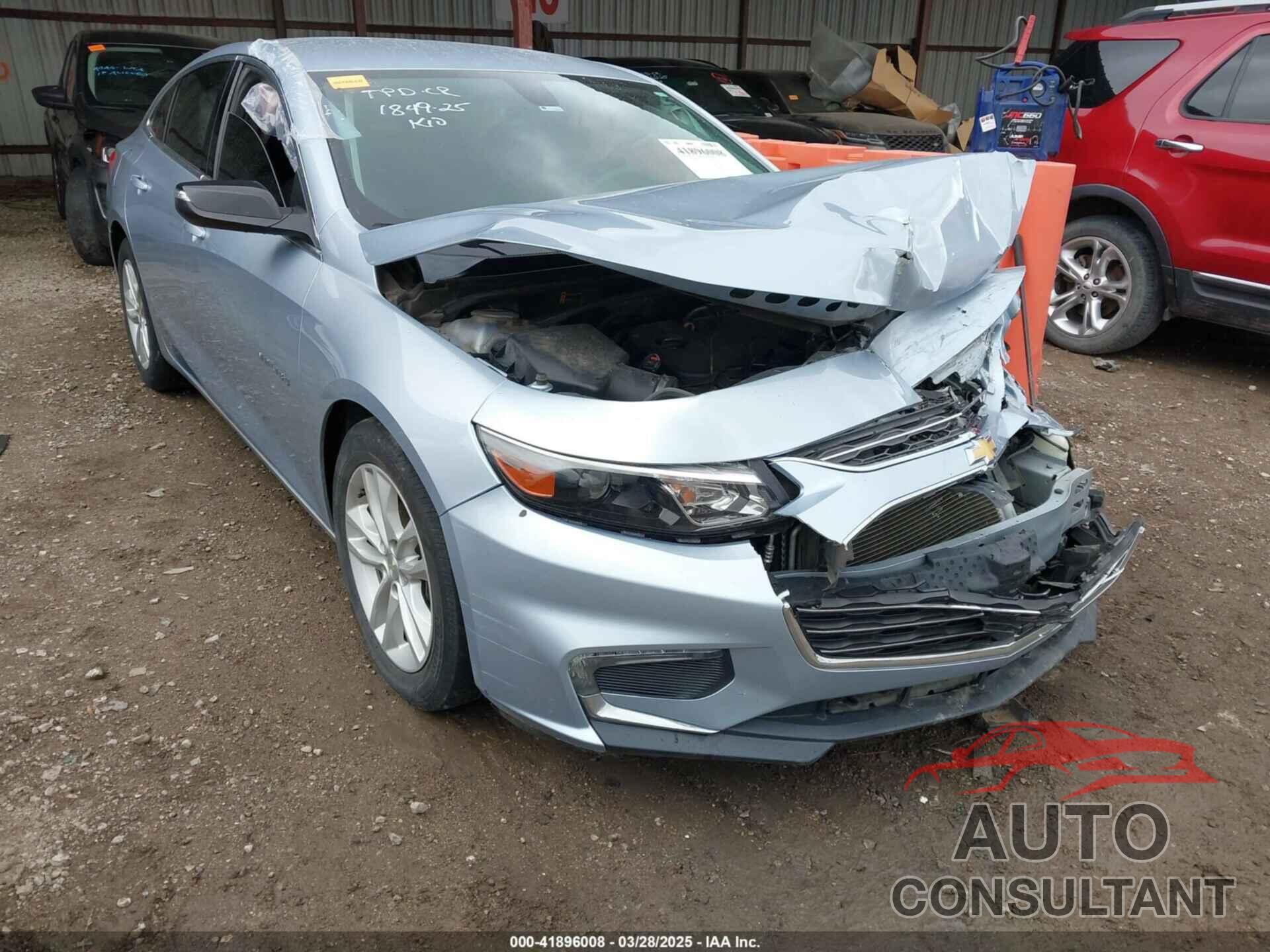 CHEVROLET MALIBU 2017 - 1G1ZE5ST5HF248520