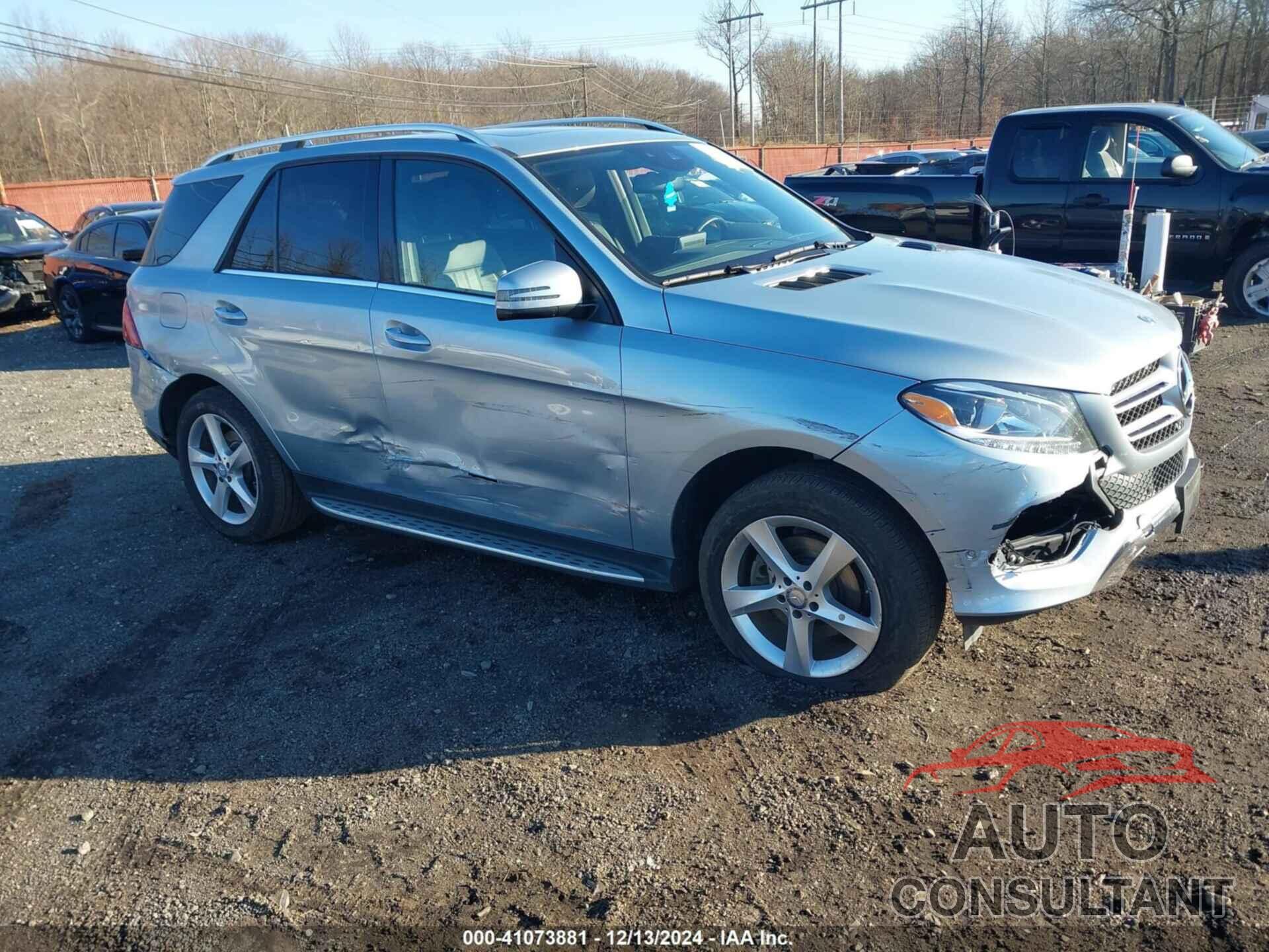 MERCEDES-BENZ GLE 350 2017 - 4JGDA5HB6HA820179