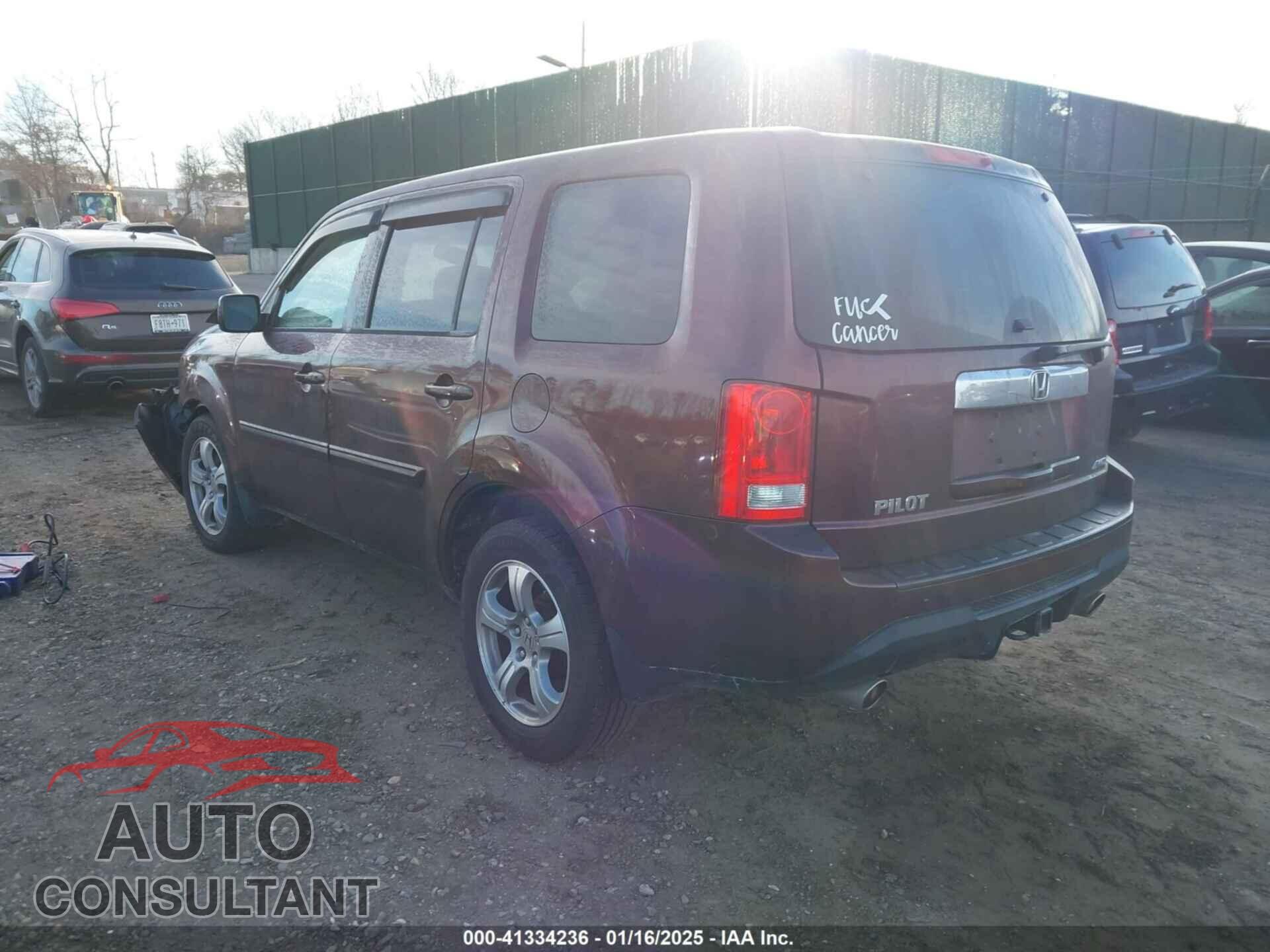 HONDA PILOT 2013 - 5FNYF4H55DB059352