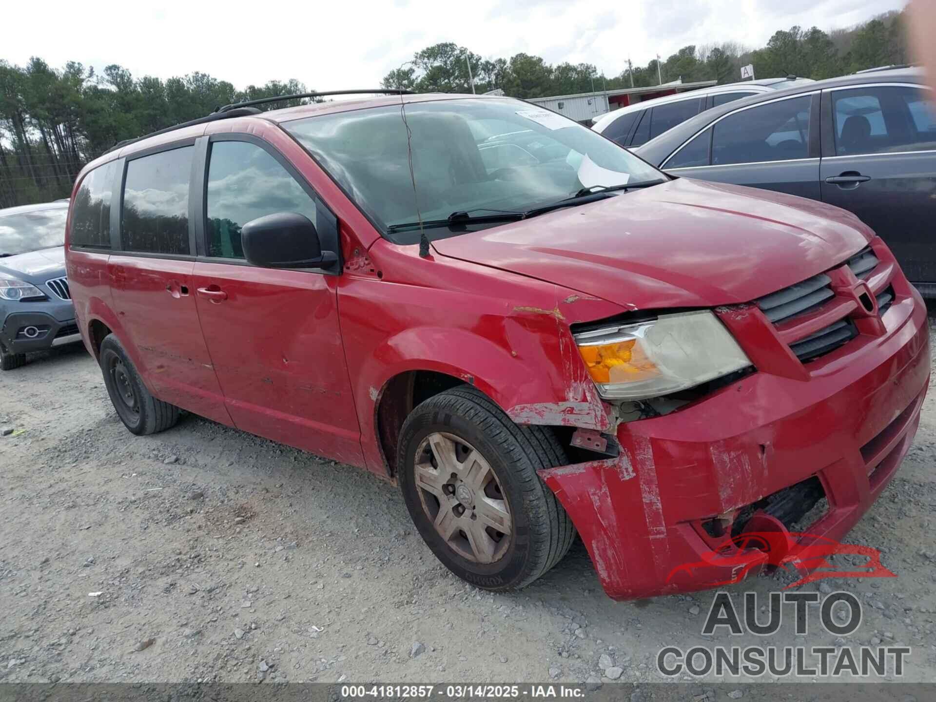 DODGE GRAND CARAVAN 2010 - 2D4RN4DE7AR138618