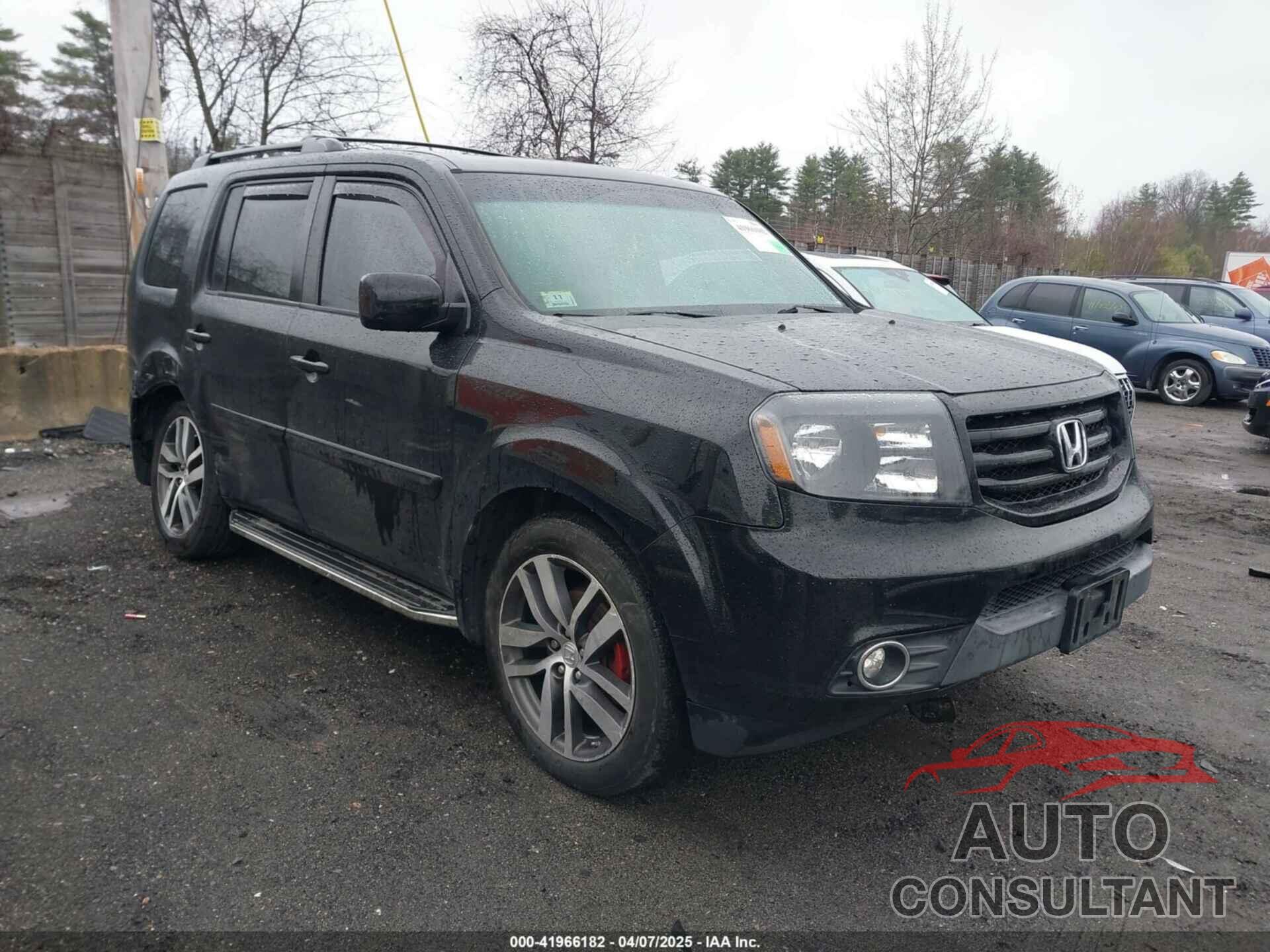 HONDA PILOT 2012 - 5FNYF4H77CB084379