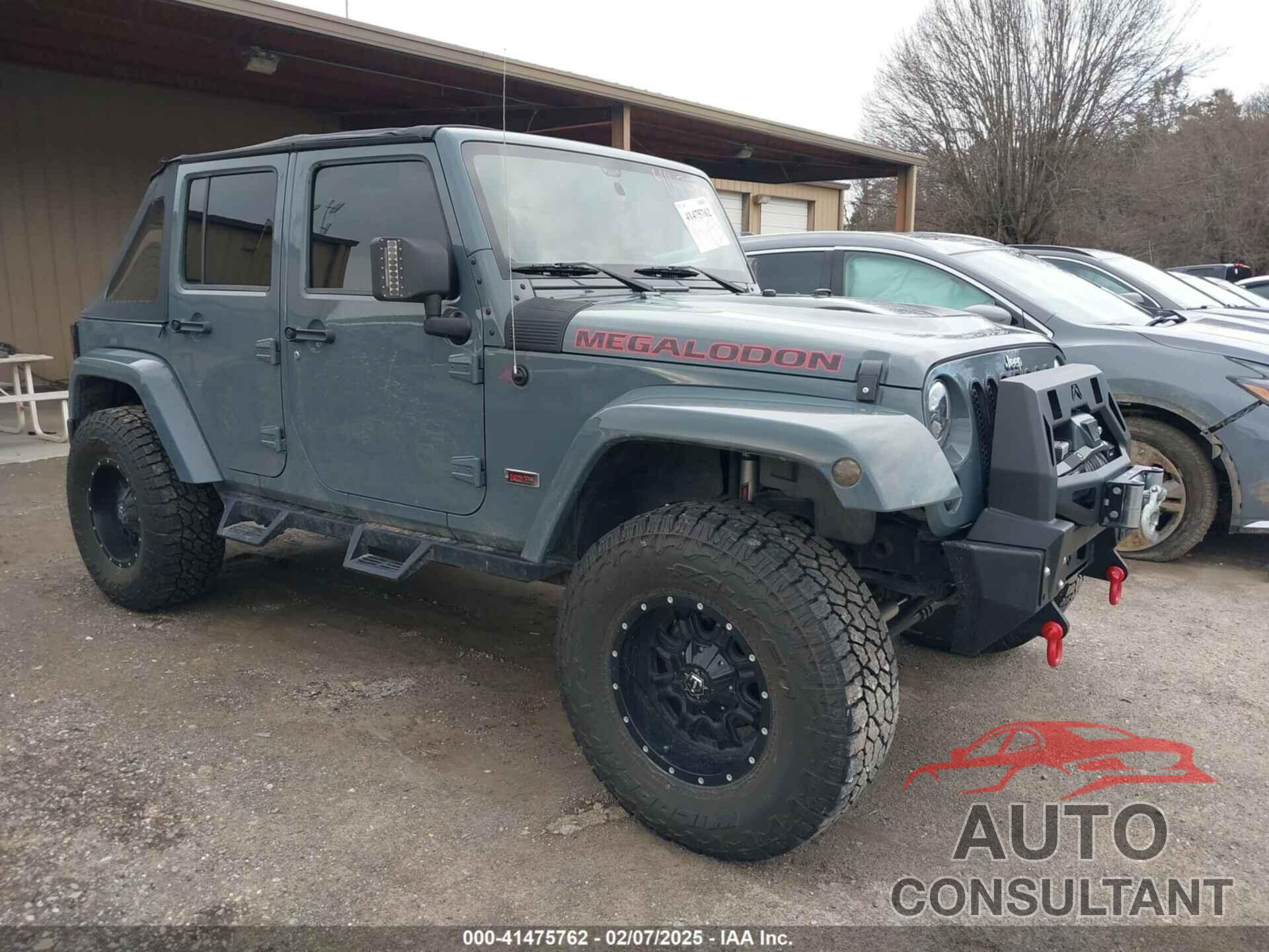 JEEP WRANGLER UNLIMITED 2013 - 1C4BJWFG4DL665291