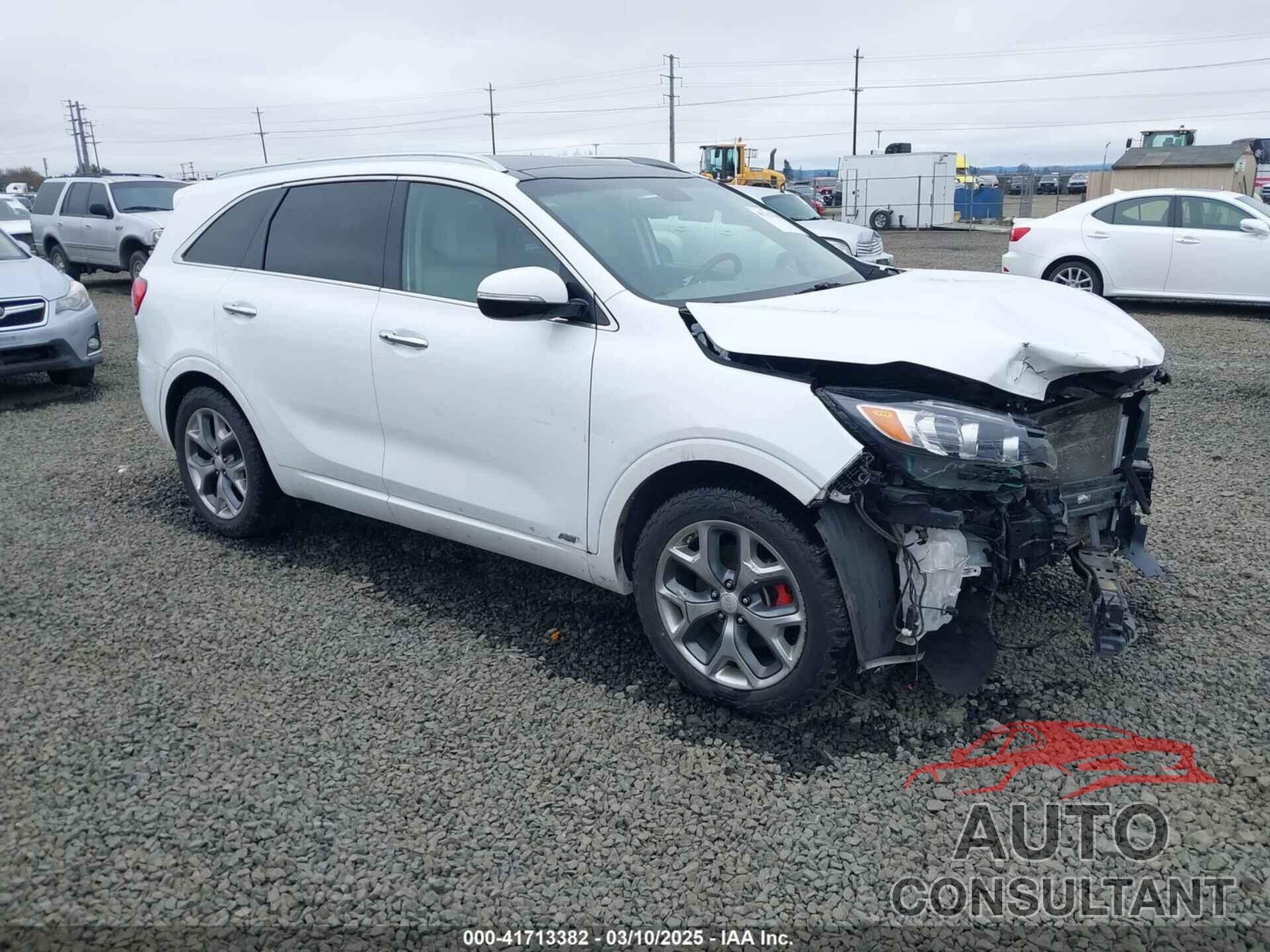 KIA SORENTO 2017 - 5XYPKDA53HG220989