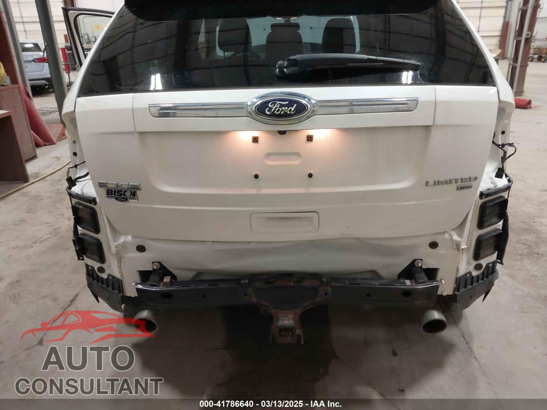 FORD EDGE 2013 - 2FMDK4KC0DBB45761