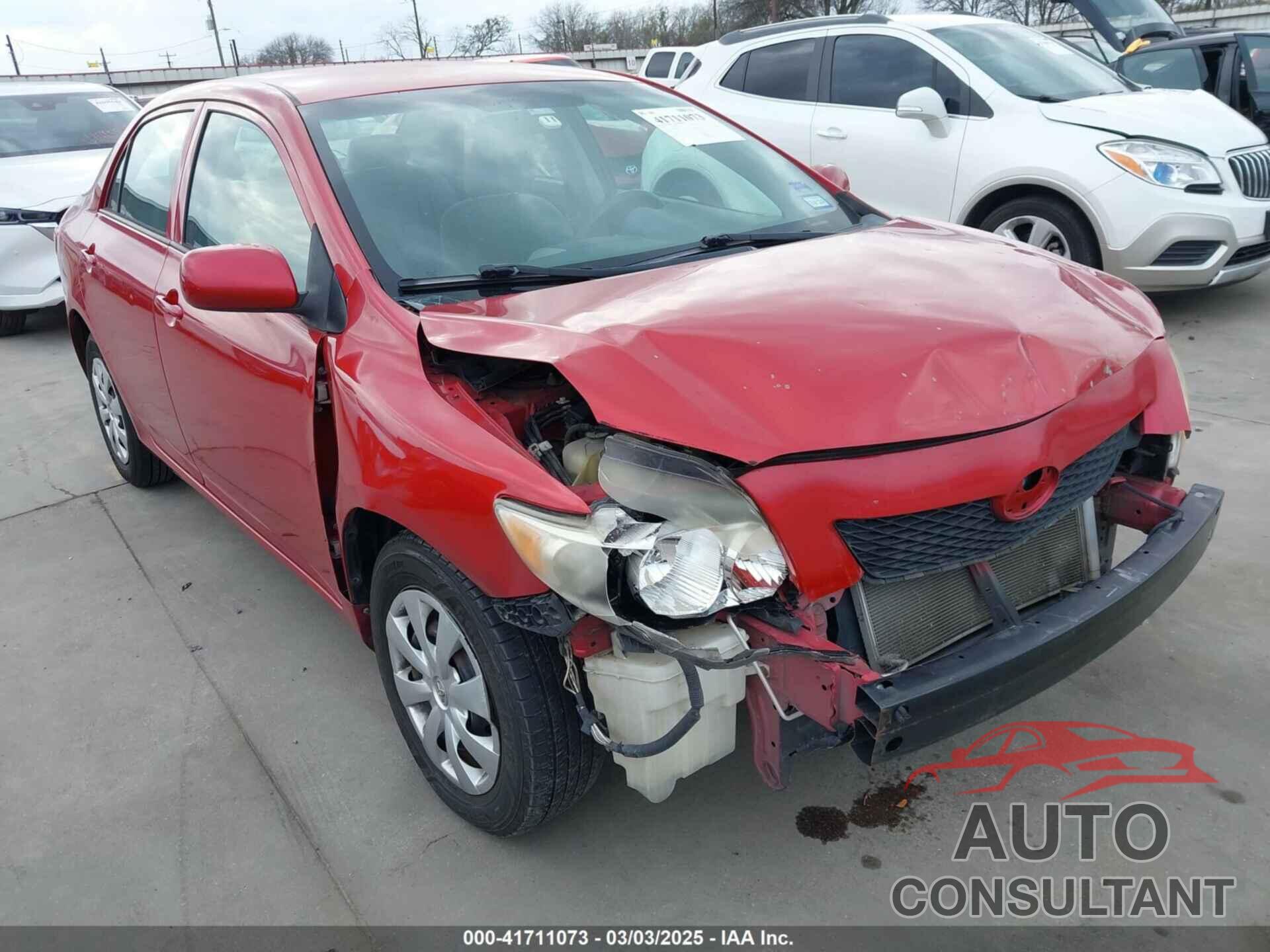 TOYOTA COROLLA 2010 - 1NXBU4EE8AZ358011