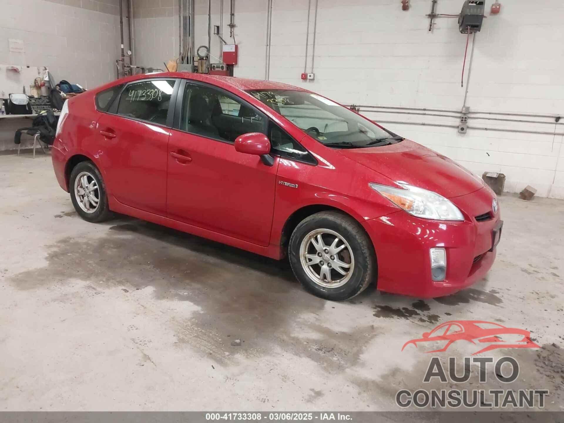 TOYOTA PRIUS 2011 - JTDKN3DU7B1362719