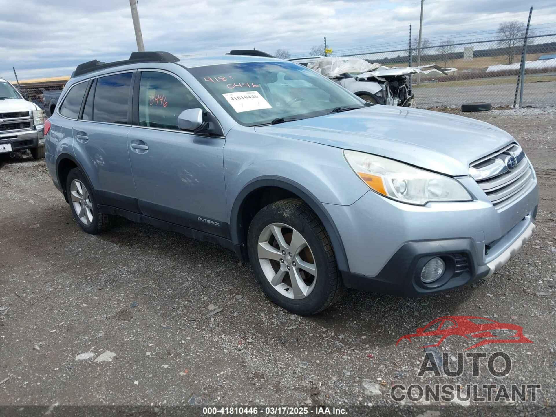SUBARU OUTBACK 2013 - 4S4BRBKC3D3270048