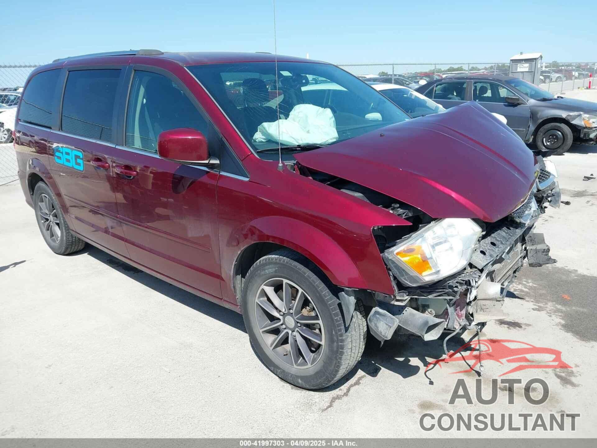 DODGE GRAND CARAVAN 2017 - 2C4RDGCG6HR629633