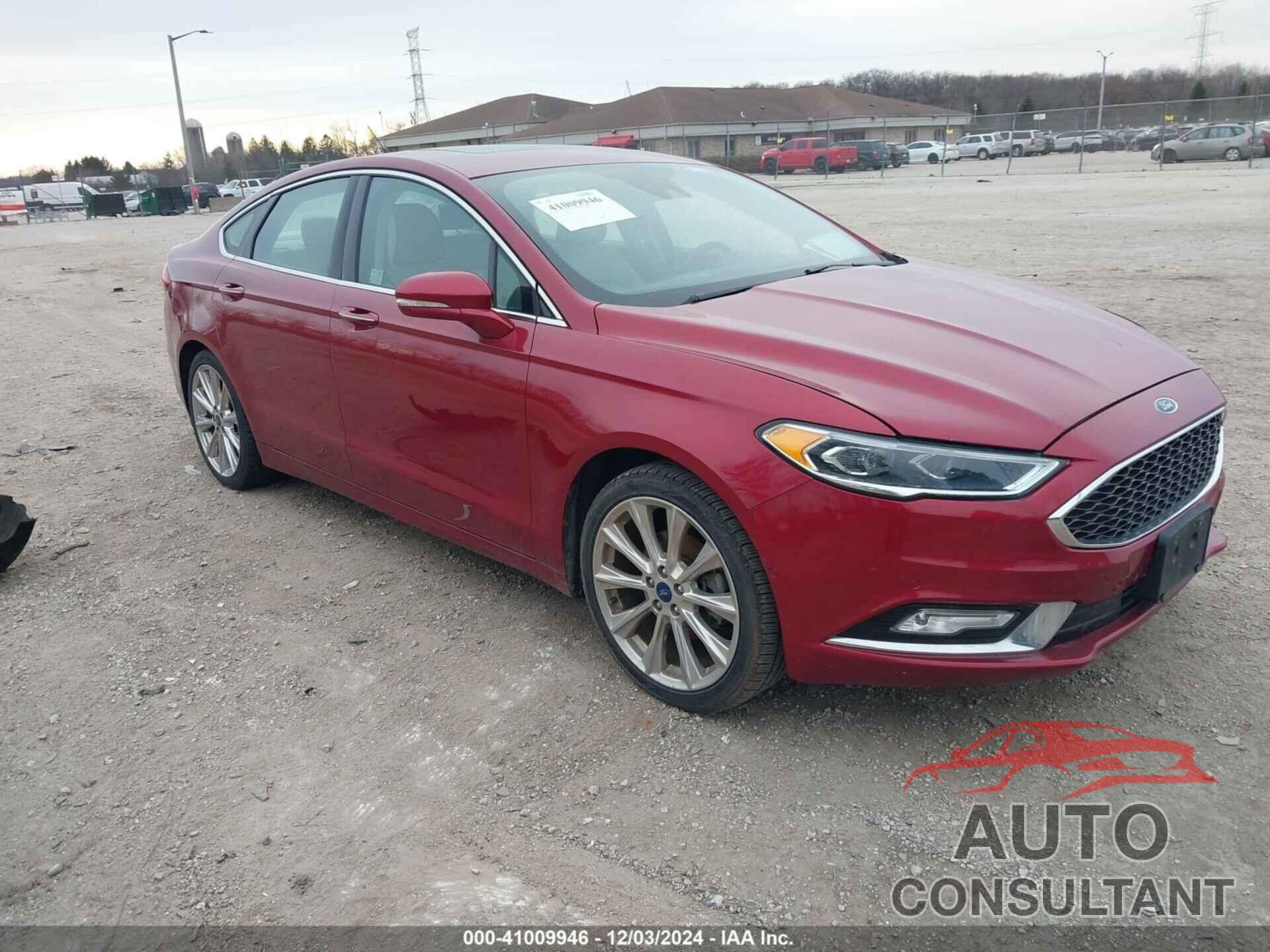 FORD FUSION 2017 - 3FA6P0D92HR128711