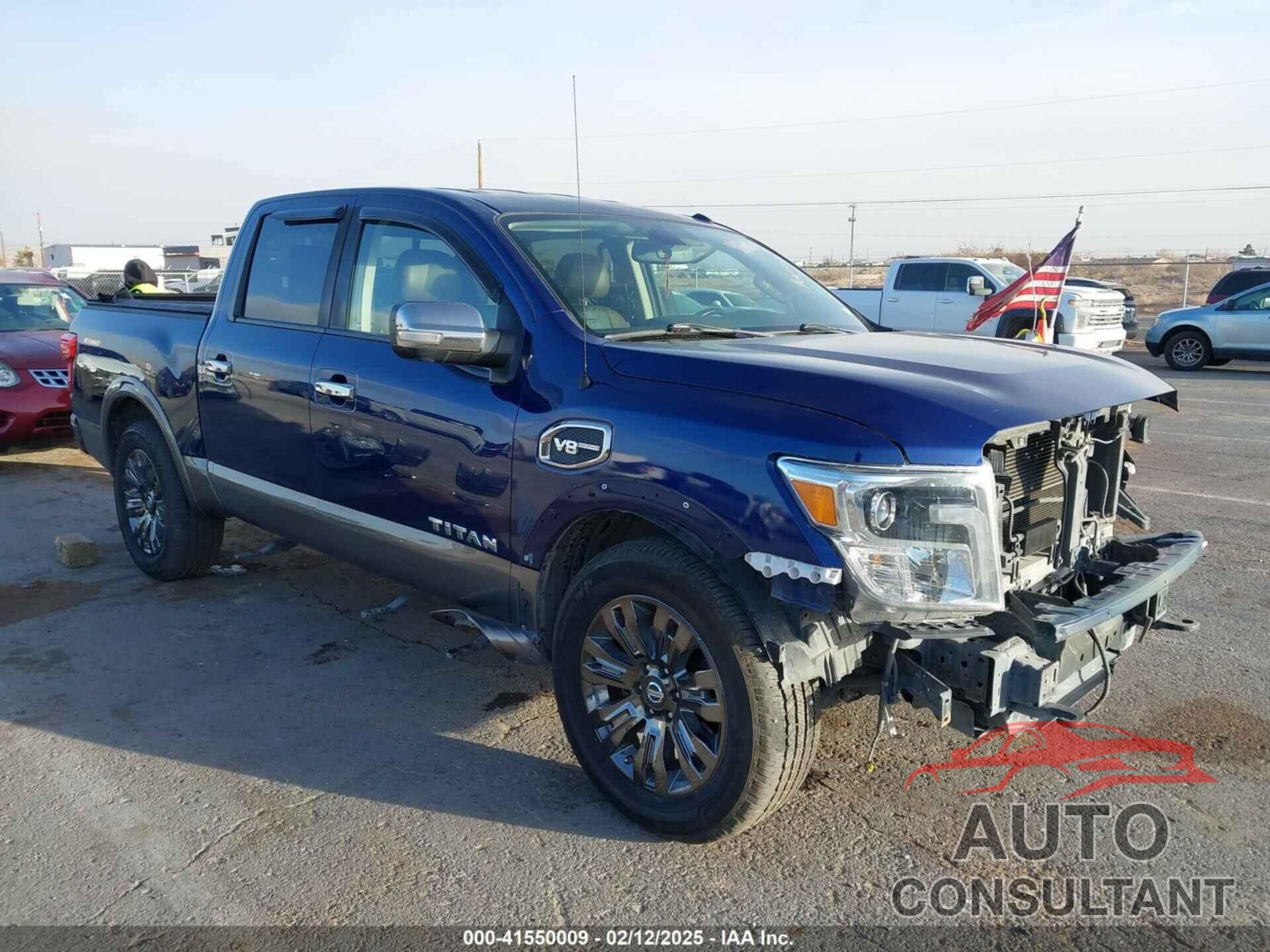 NISSAN TITAN 2017 - 1N6AA1E64HN505832