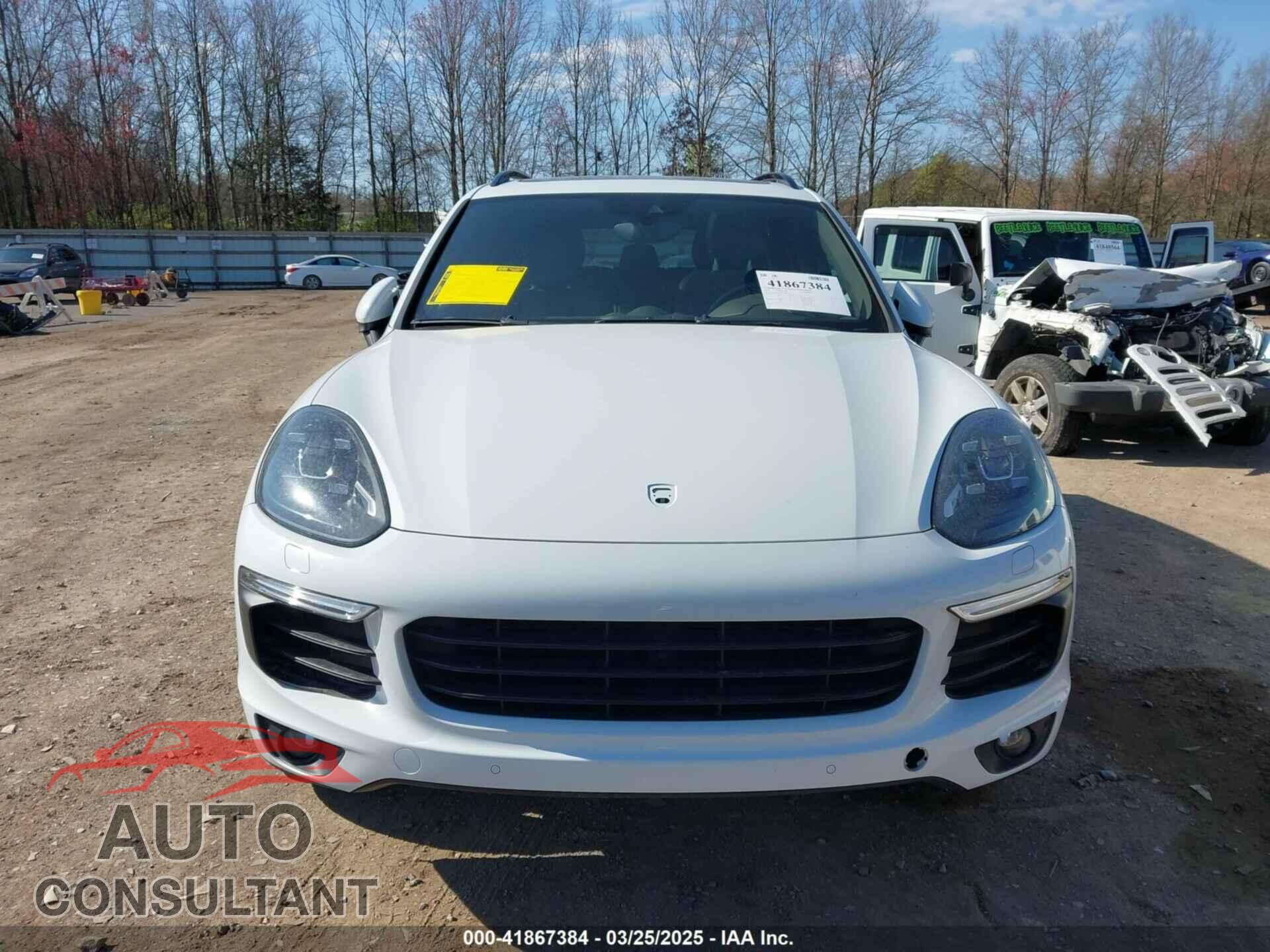 PORSCHE CAYENNE 2017 - WP1AA2A2XHKA85652