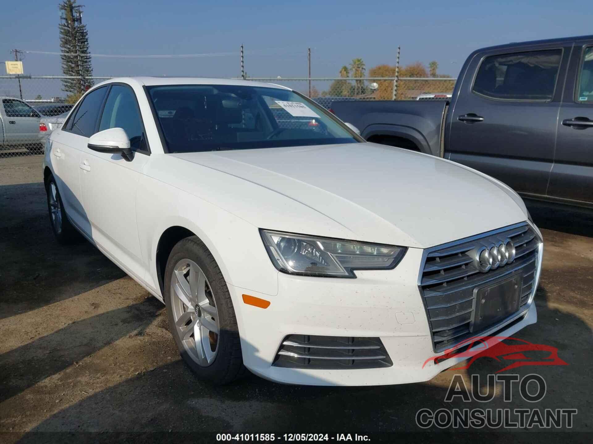 AUDI A4 2017 - WAUGNAF42HN022576