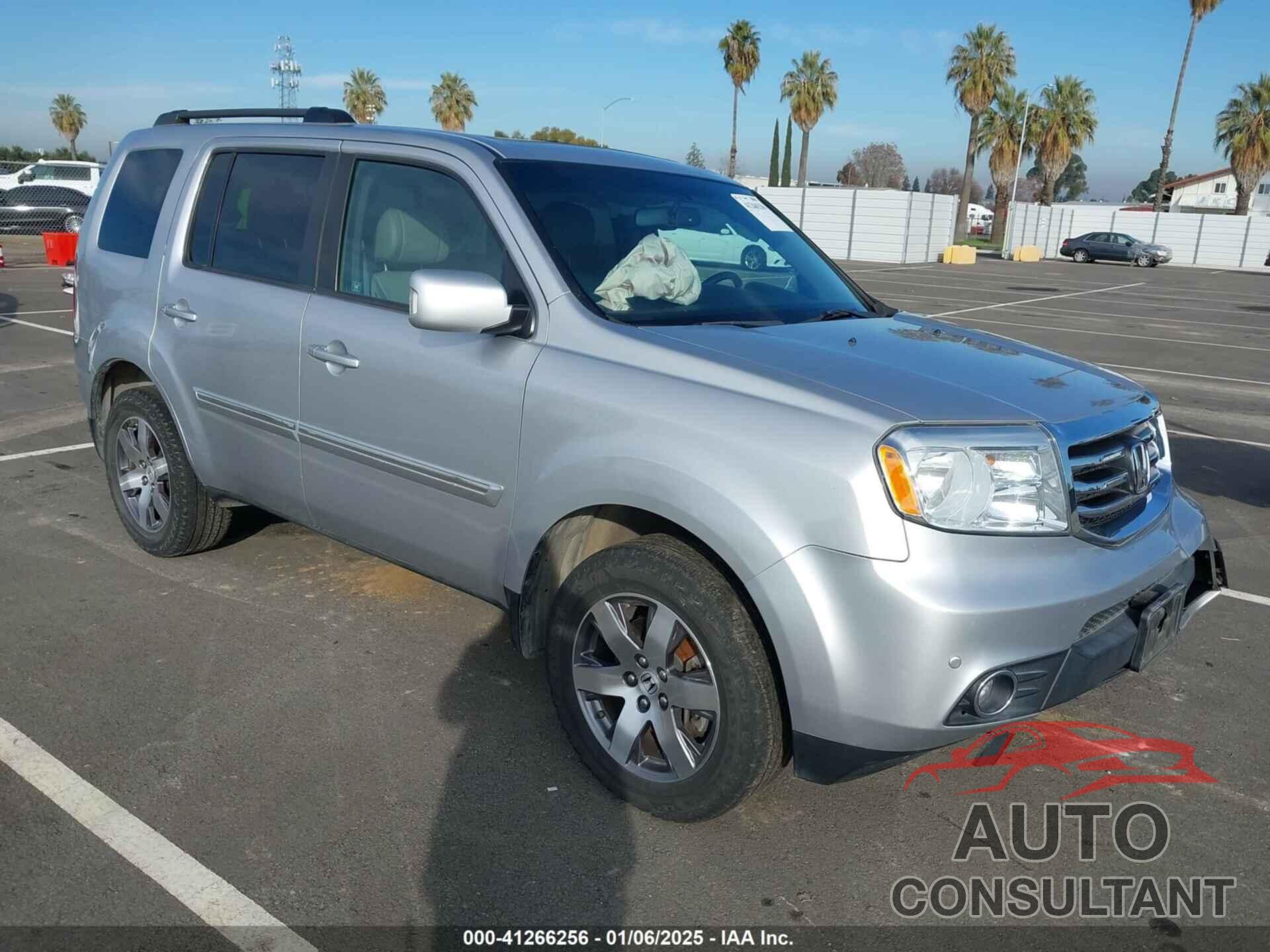 HONDA PILOT 2012 - 5FNYF3H97CB005076