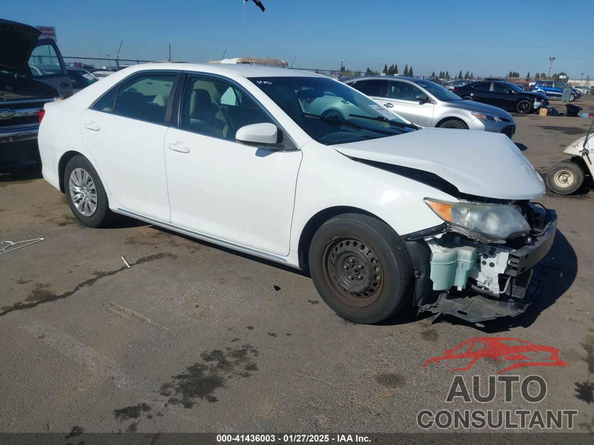 TOYOTA CAMRY 2012 - 4T4BF1FK4CR250331